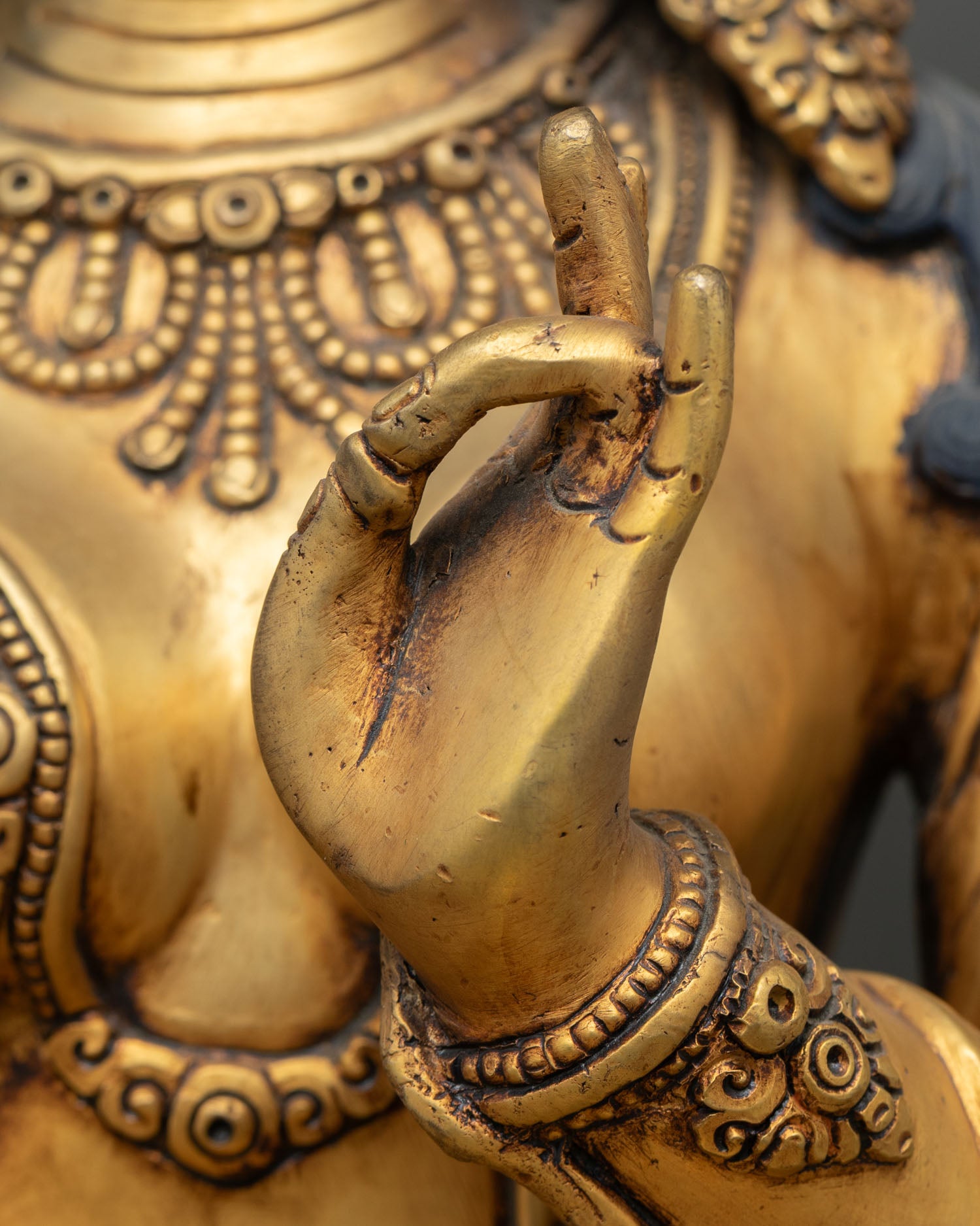 Green Tara Statue