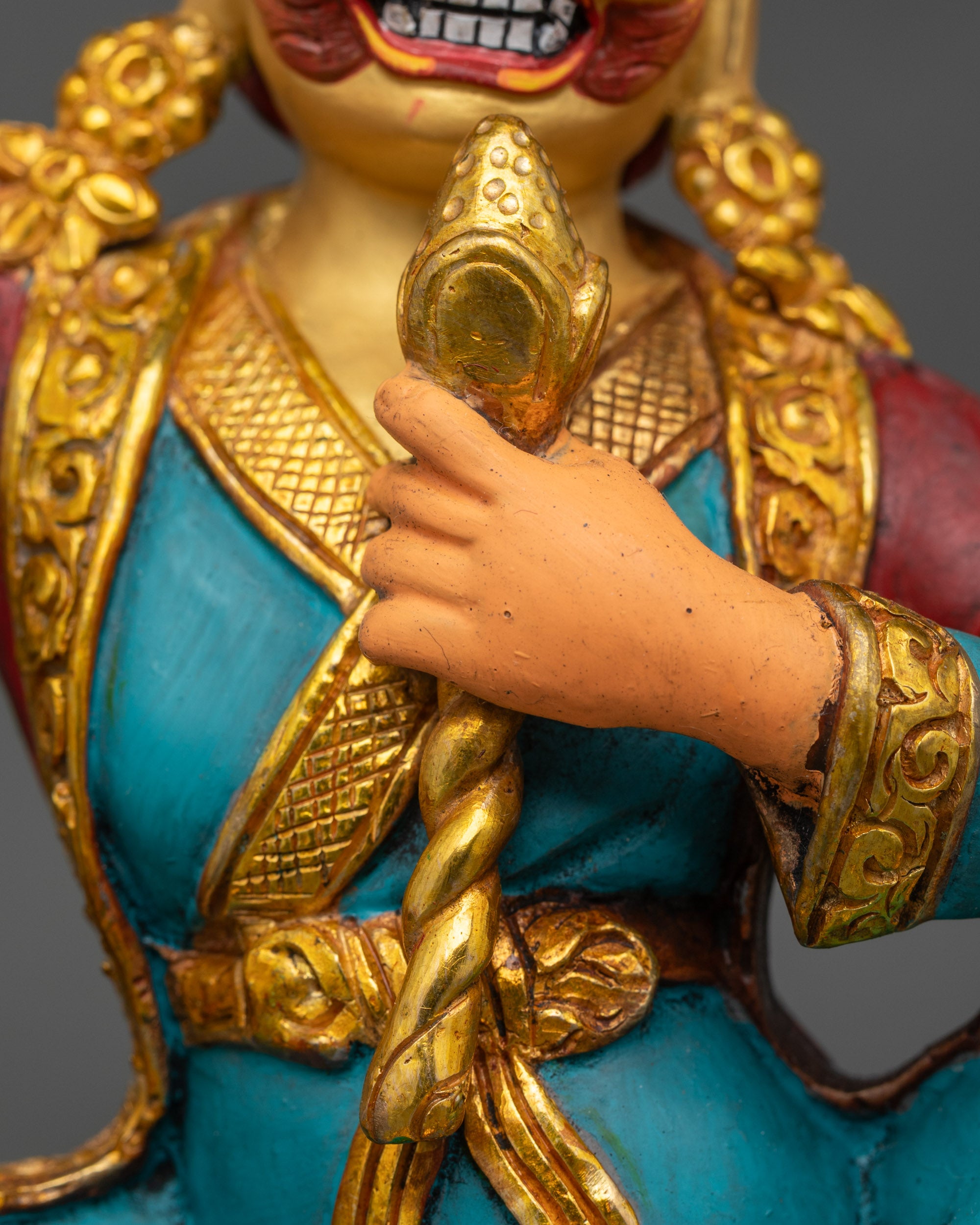 Powerful Vajrayana Buddhist Statue Set for Protection