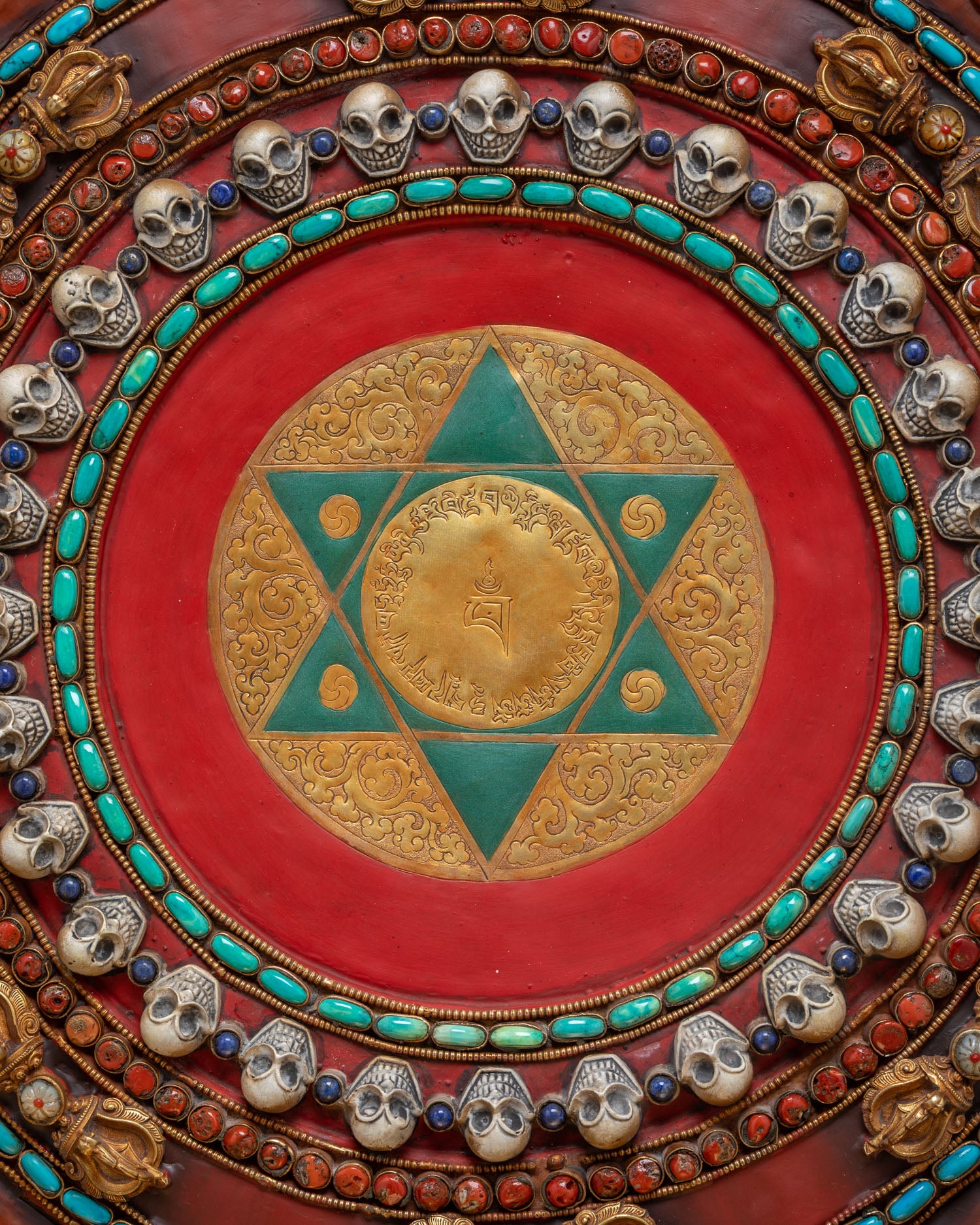 Vajrayogini (Dorje Naljorma) Statue - Handcrafted Dakini of Fire