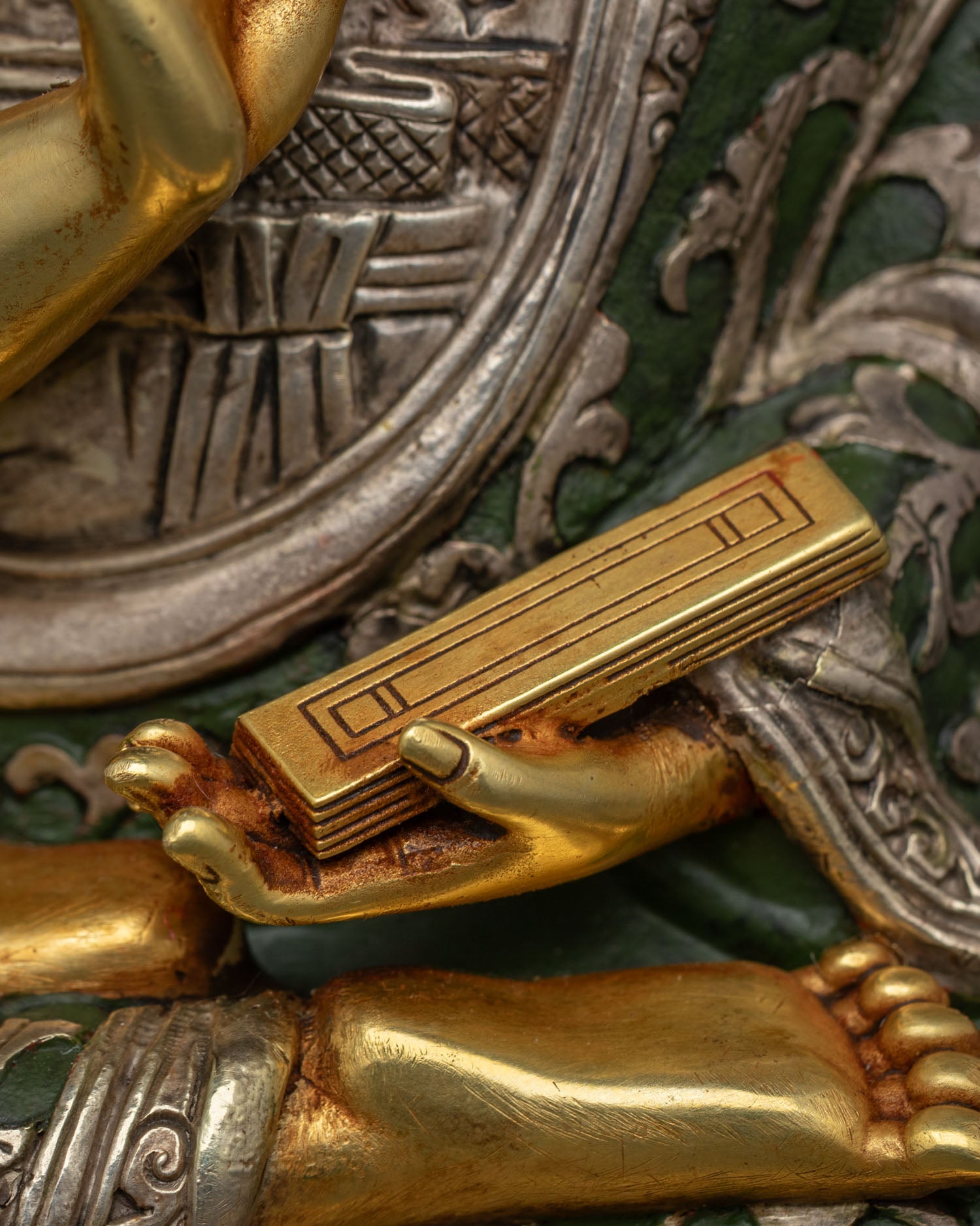 Tsongkhapa Statue Set – Tibetan Gelug Masters Figurine Collection