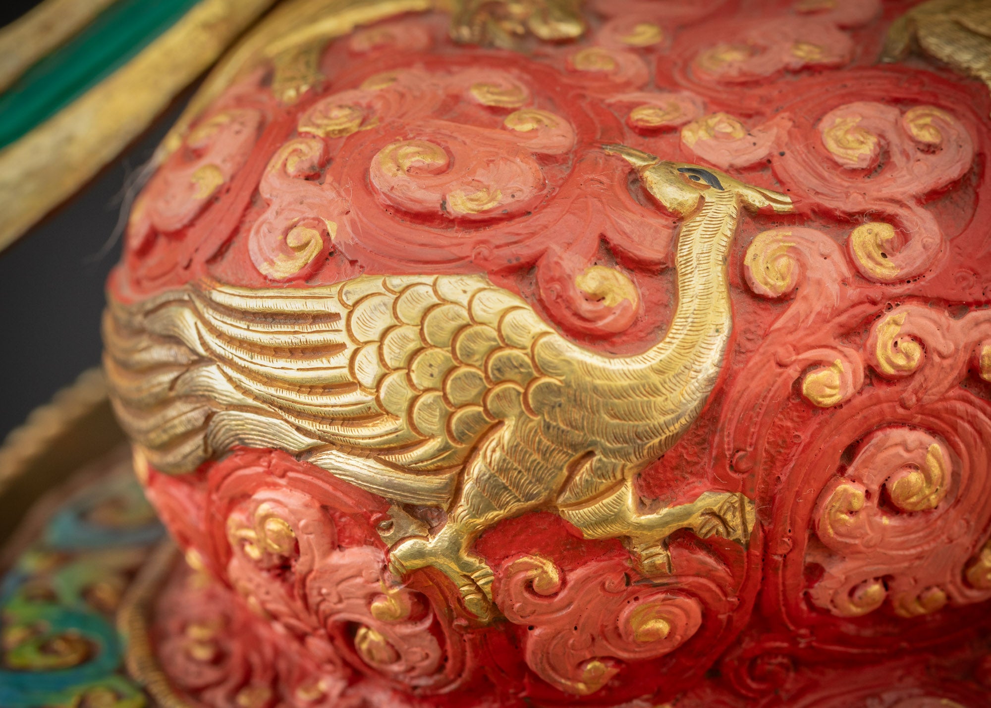 25" Serene Chenrezig Statue | Exceptional Tibetan Spiritual Sculpture