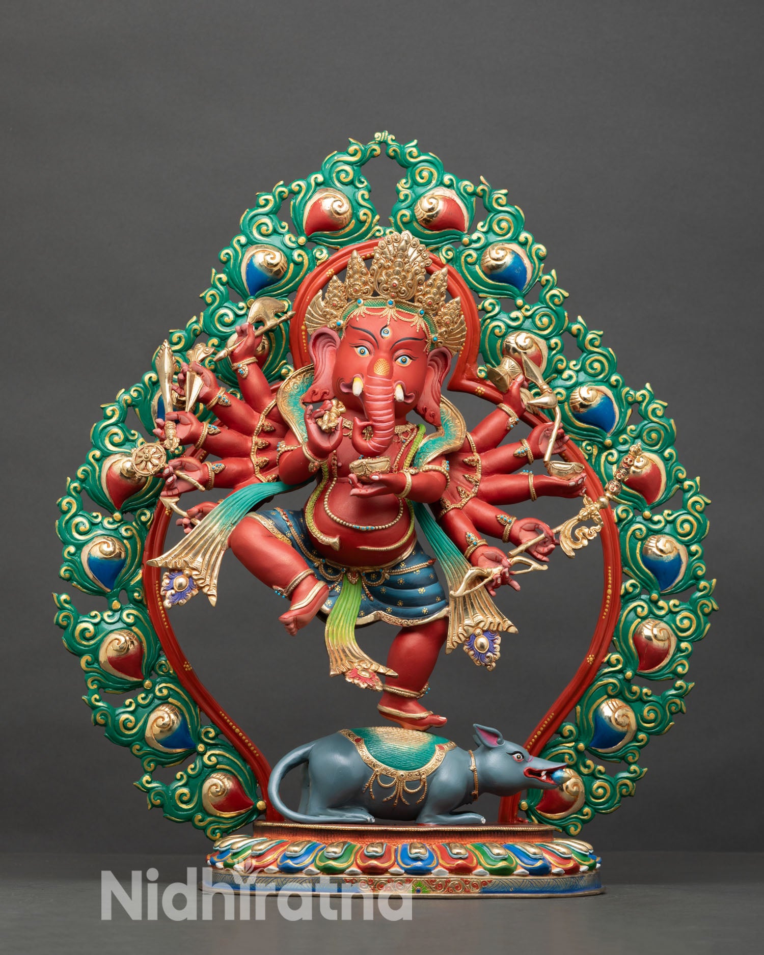 Lord Ganesha | Handmade Hindu Elephant God Statue