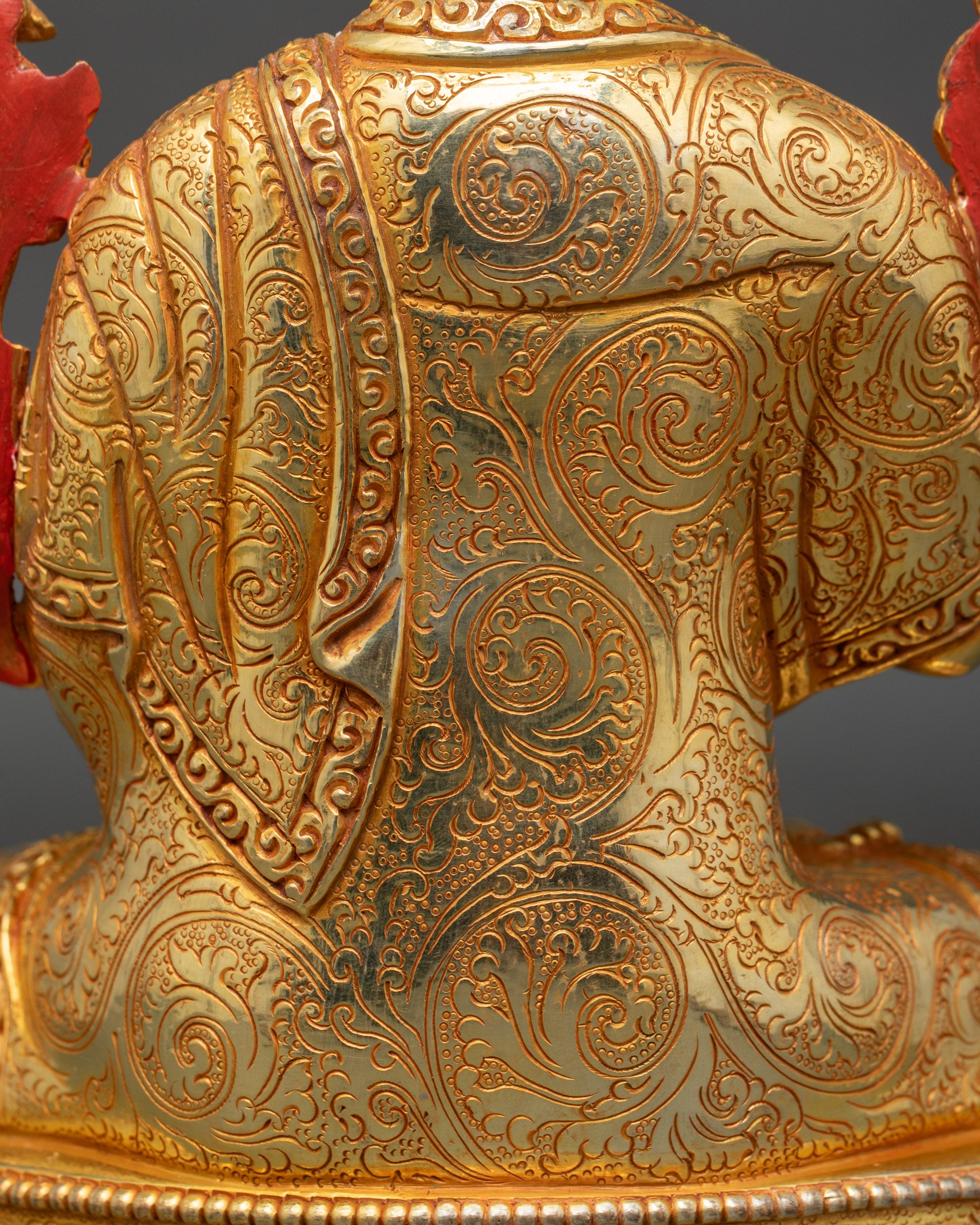 Lama Tsongkhapa Statue Set | Himalayan Sacred Artwork