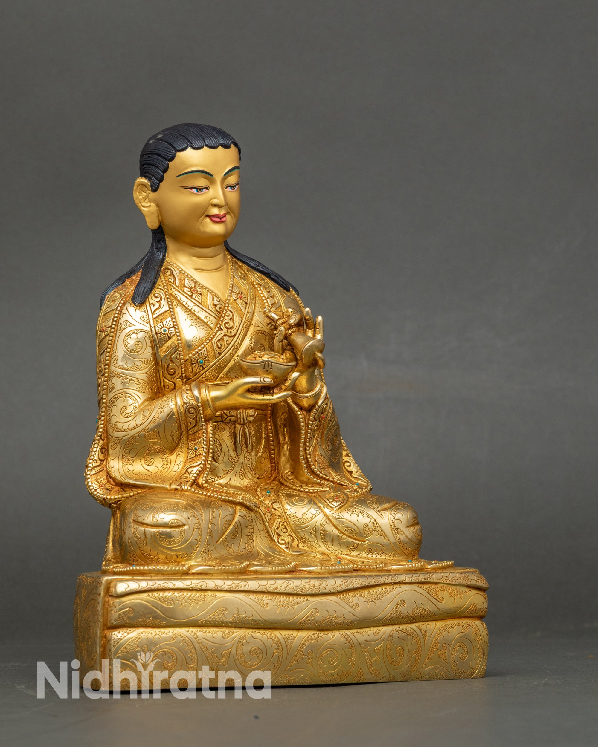 Shakya Masters Set Sculpture - Five Sakya Lineage Founders