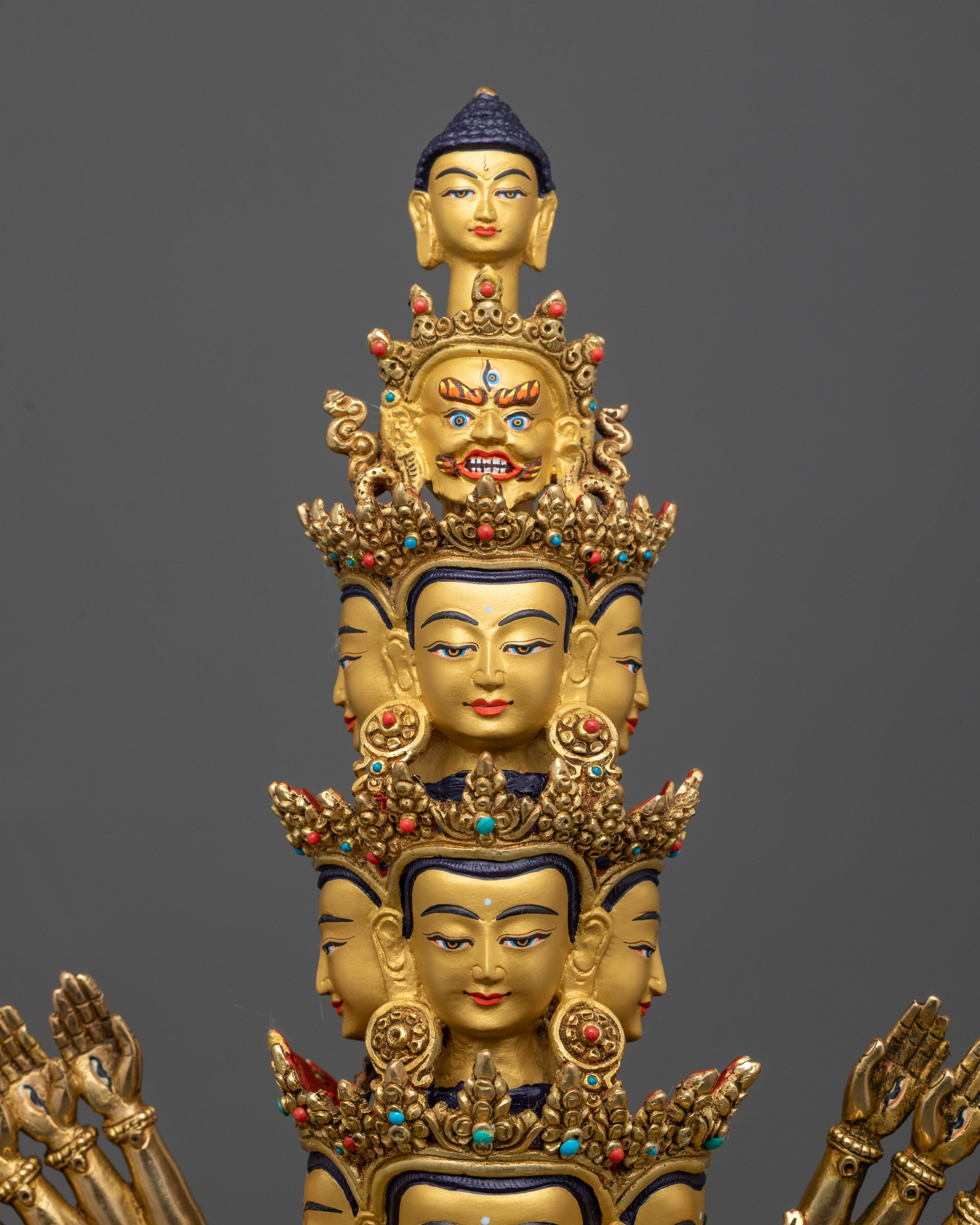 1000-Armed Chenrezig Statue | Vajrayana Bodhisattva of Compassion