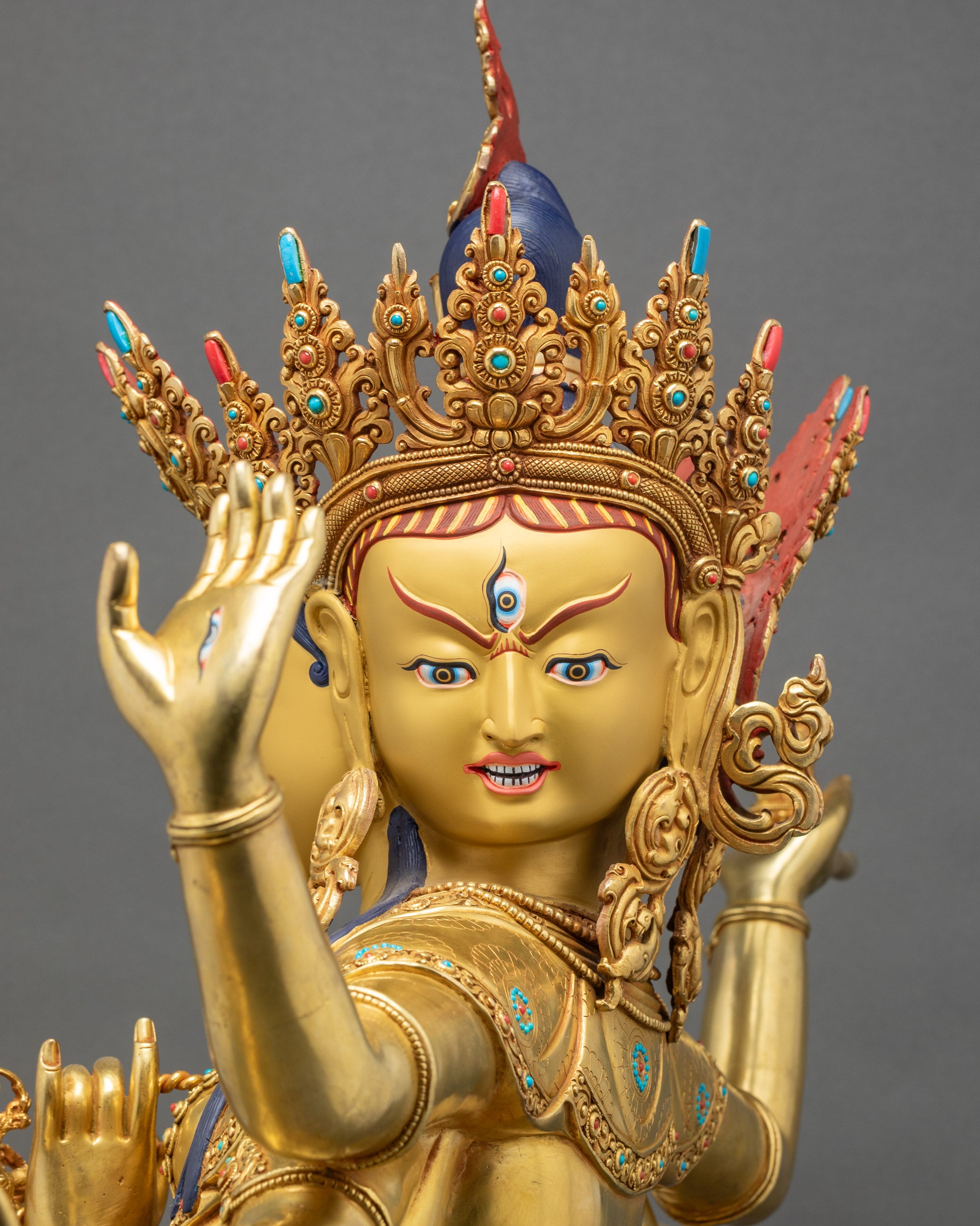 Ushnishavijaya Namgyalma Statue | Tibetan Buddhist Longevity Deity