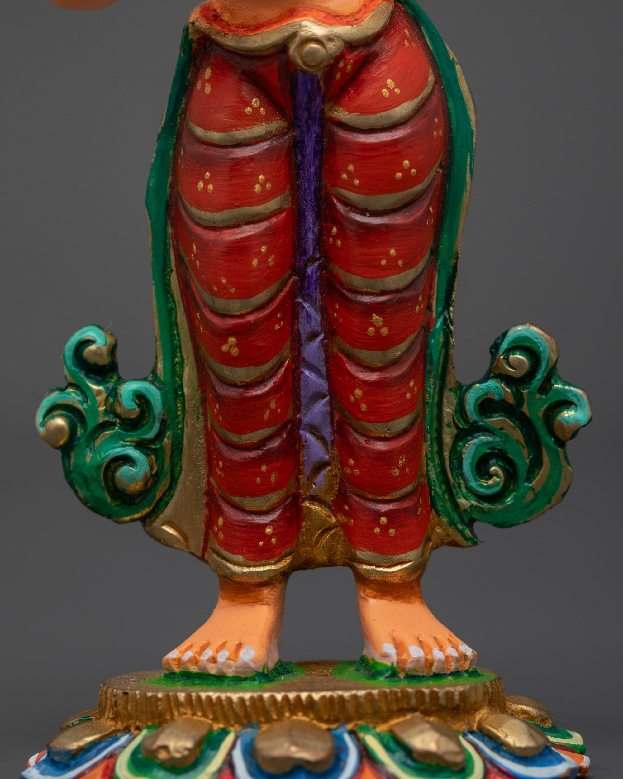 Statue of Guru Padmasambhava on Beautiful Throne | Master of Tantra