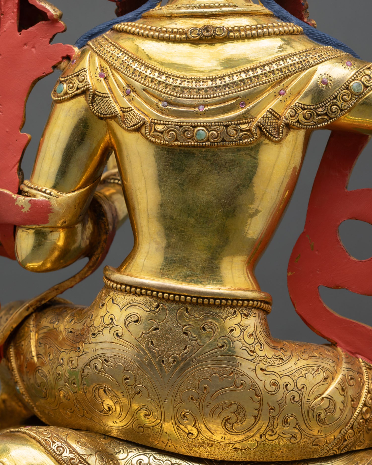 Manjushri Statue | Traditional Buddhist Art from Nepal