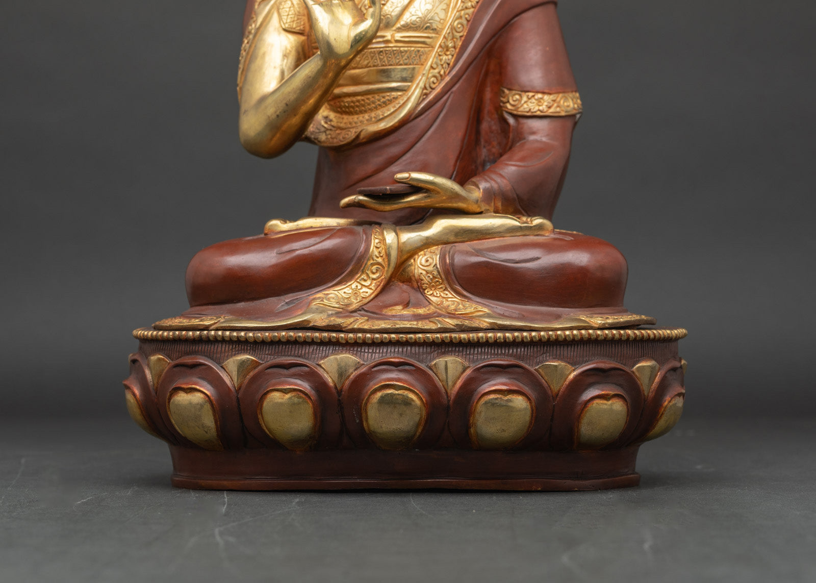 Je Tsongkhapa Statue Set | Gelug Founder Buddhist Figure