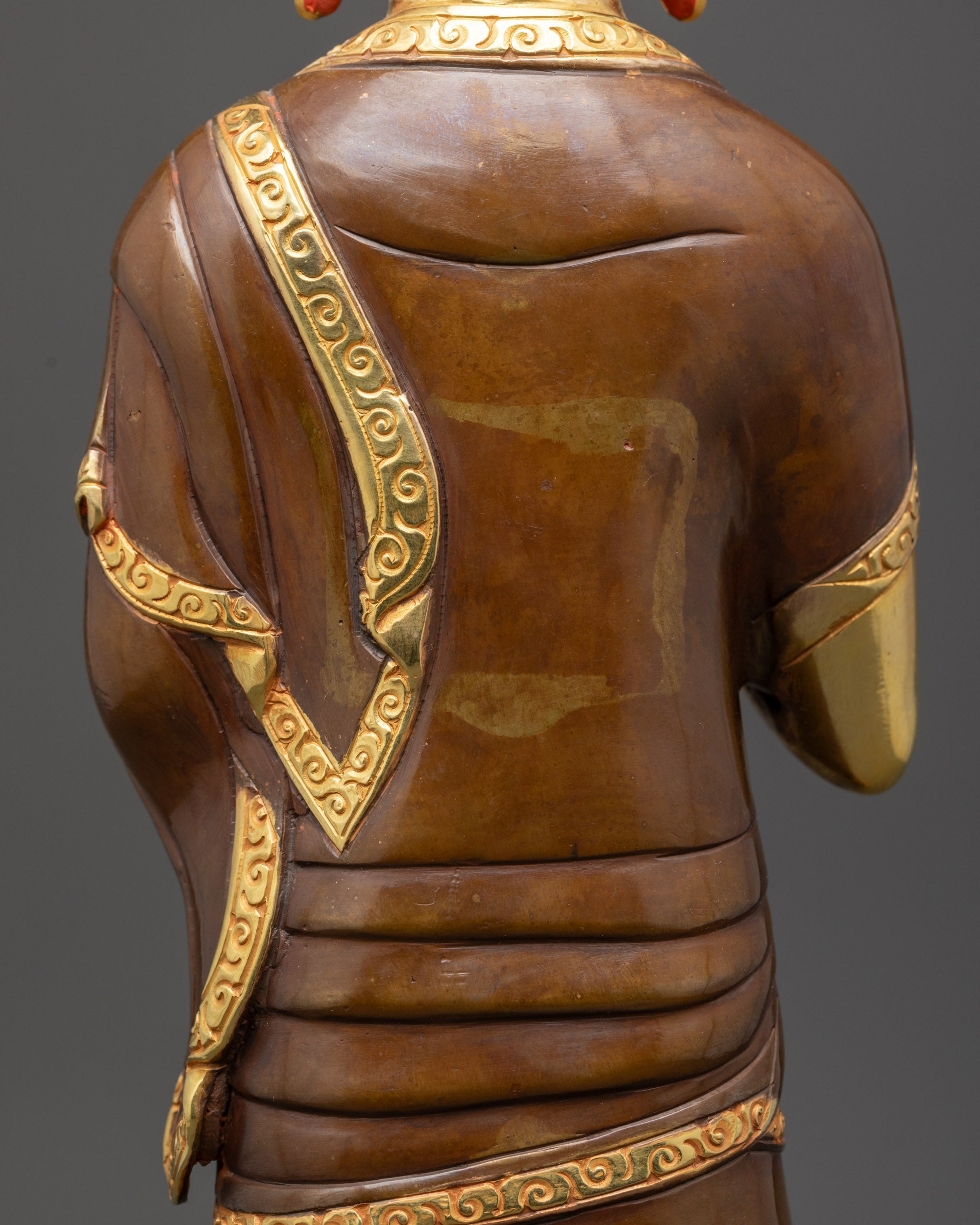 Gautama Buddha and Disciples Statue | Traditional Buddhist Sculpture