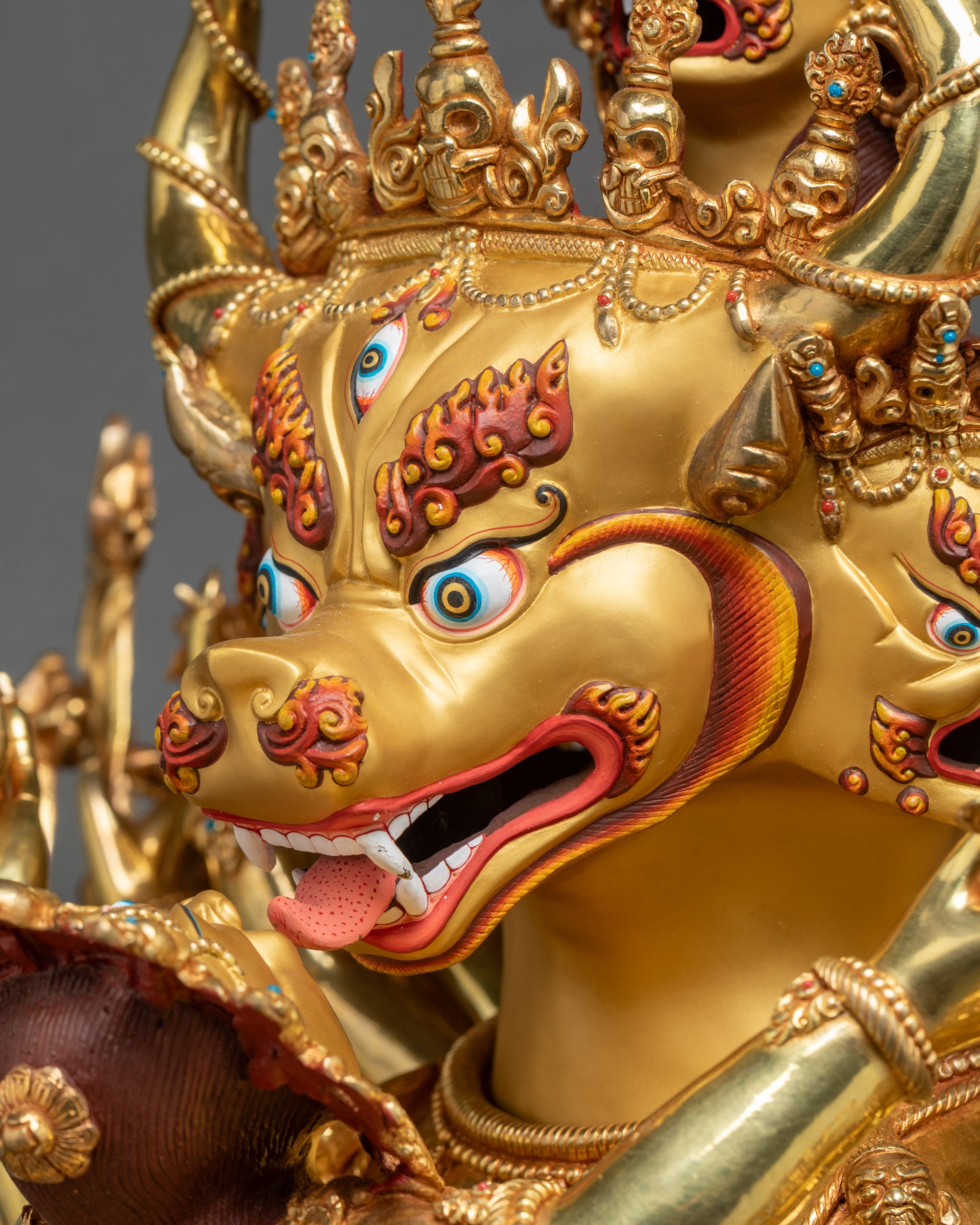Dorje Jigje Yab-Yum Statue from Nepal | Tibetan Buddhist Artwork