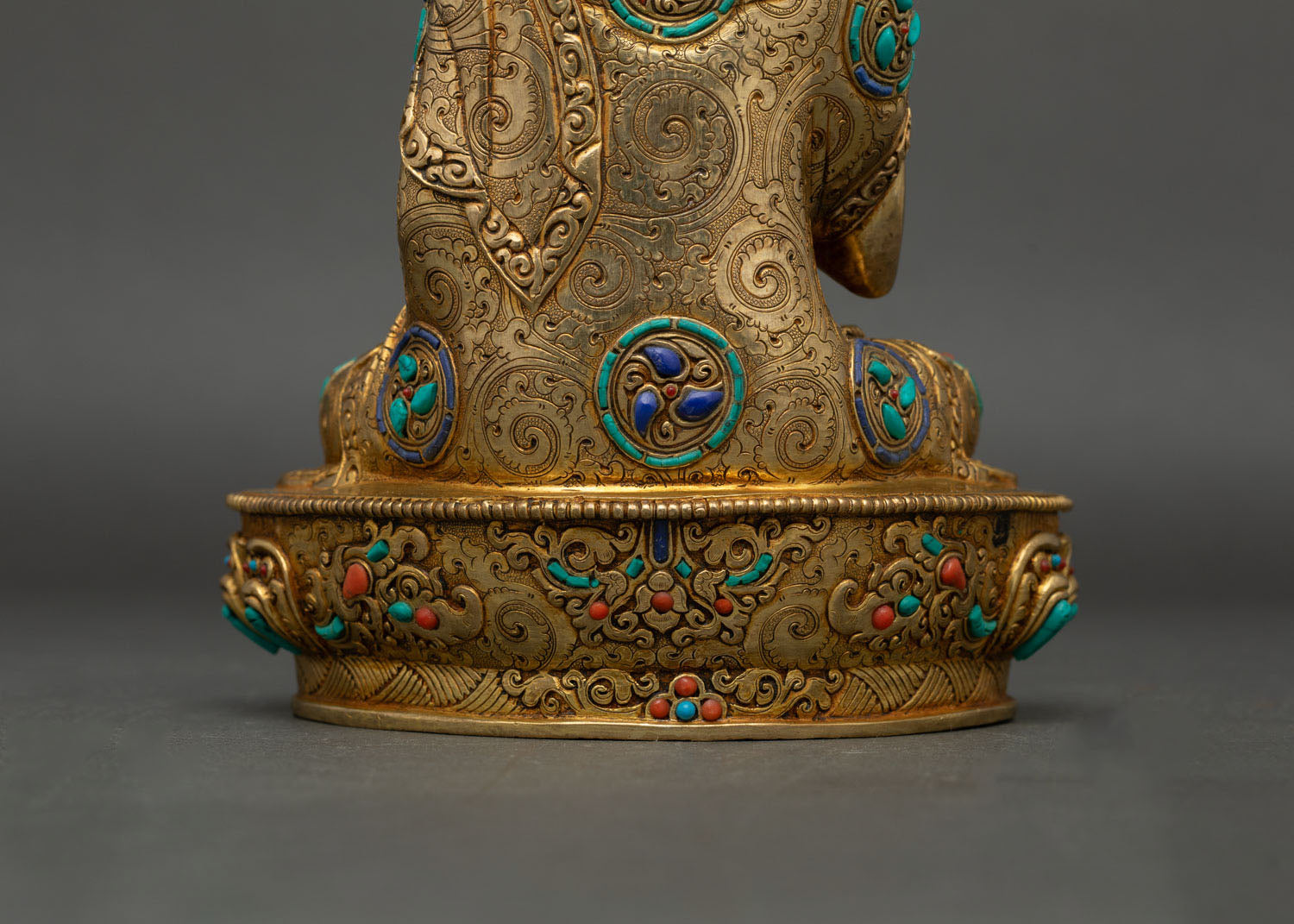 Five Dhyani Buddha Sculpture – Representation of Enlightened Wisdom