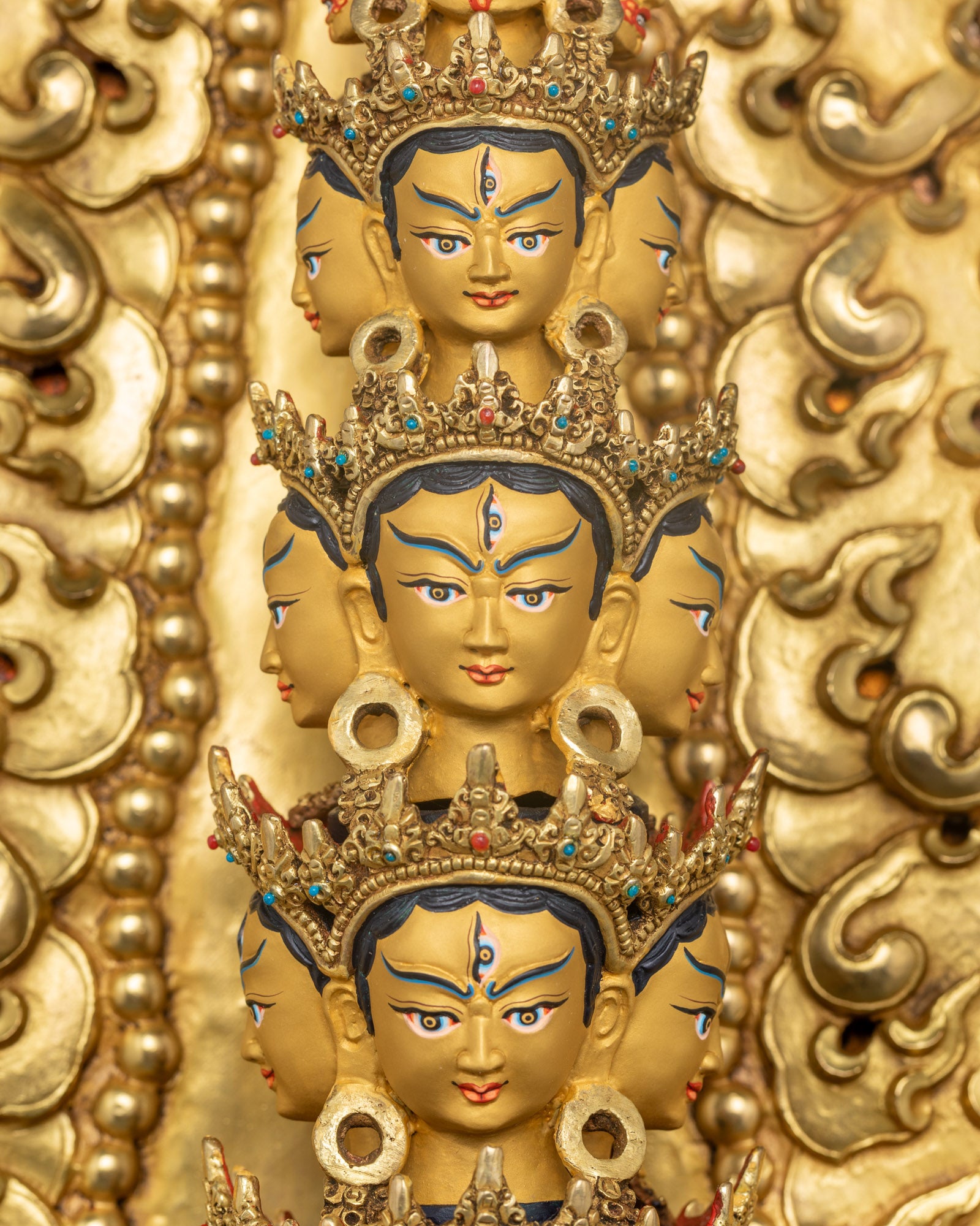 Dukar (White Umbrella) Statue - Protector of All Sentient Beings