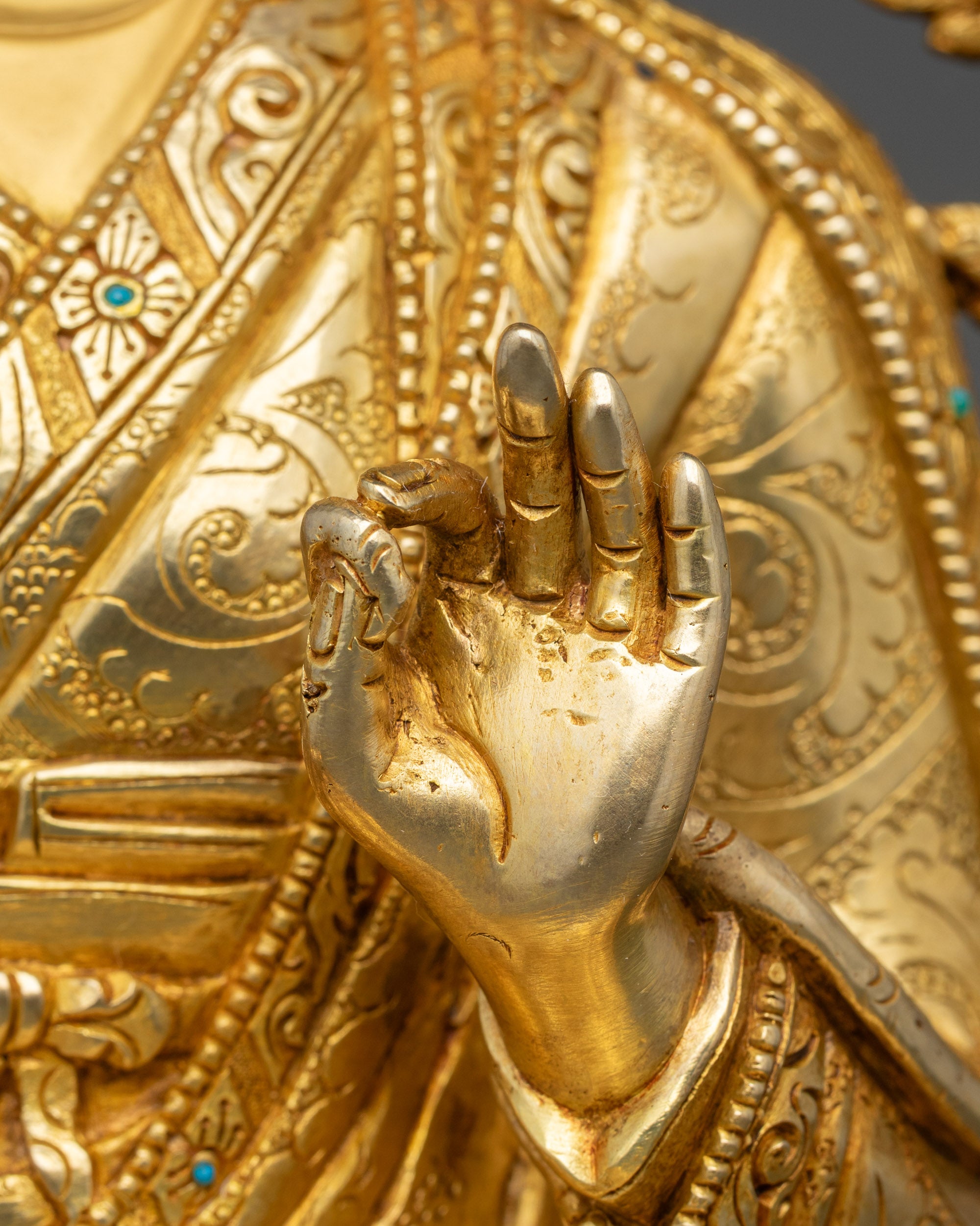 Shakya Masters Set Sculpture - Five Sakya Lineage Founders