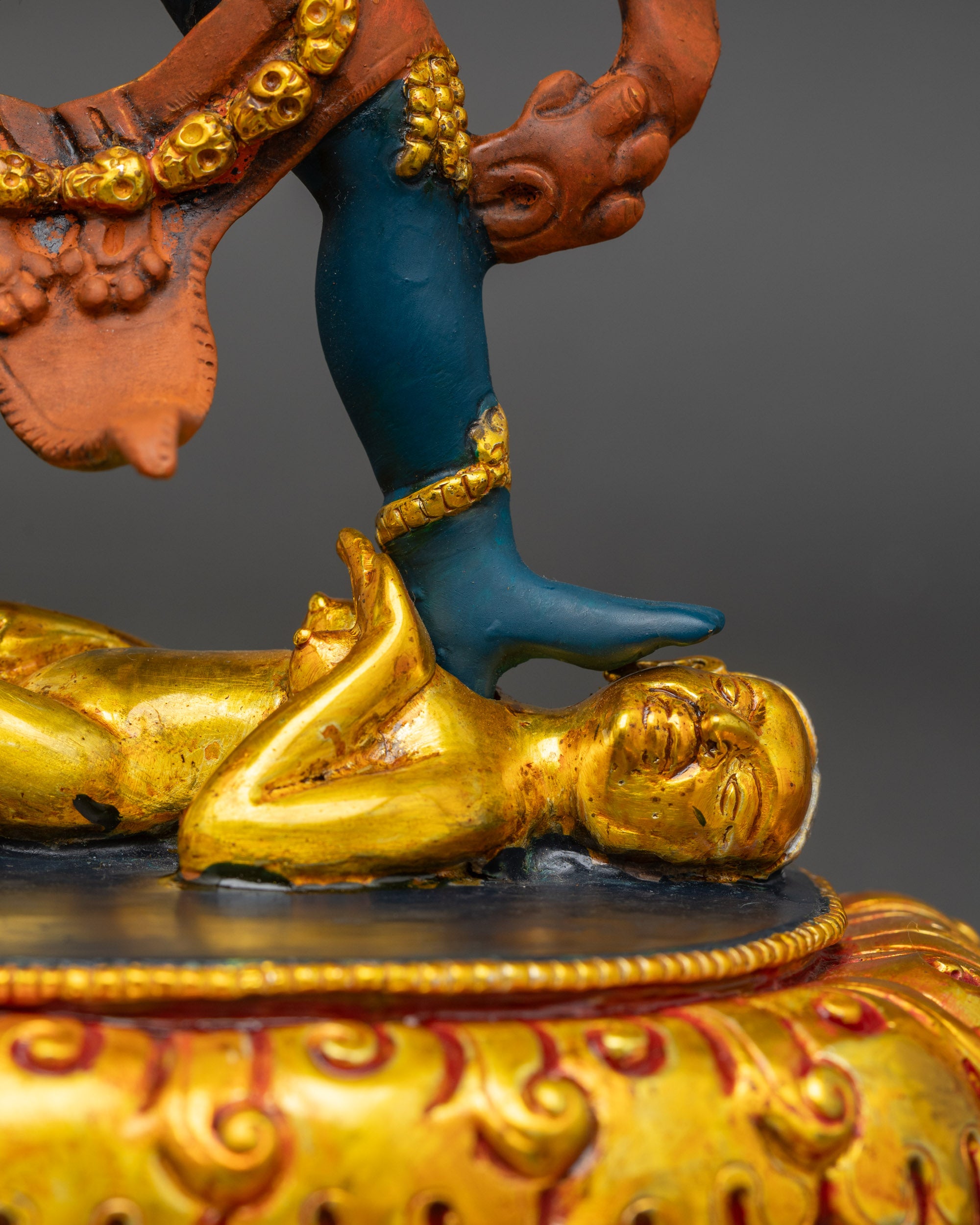 Powerful Vajrayana Buddhist Statue Set for Protection