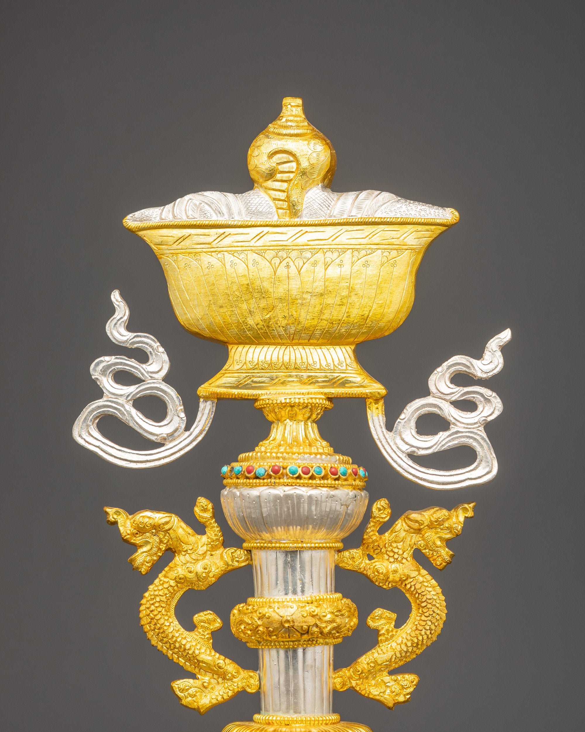 Astamangala Set for Tibetan Offering Rituals