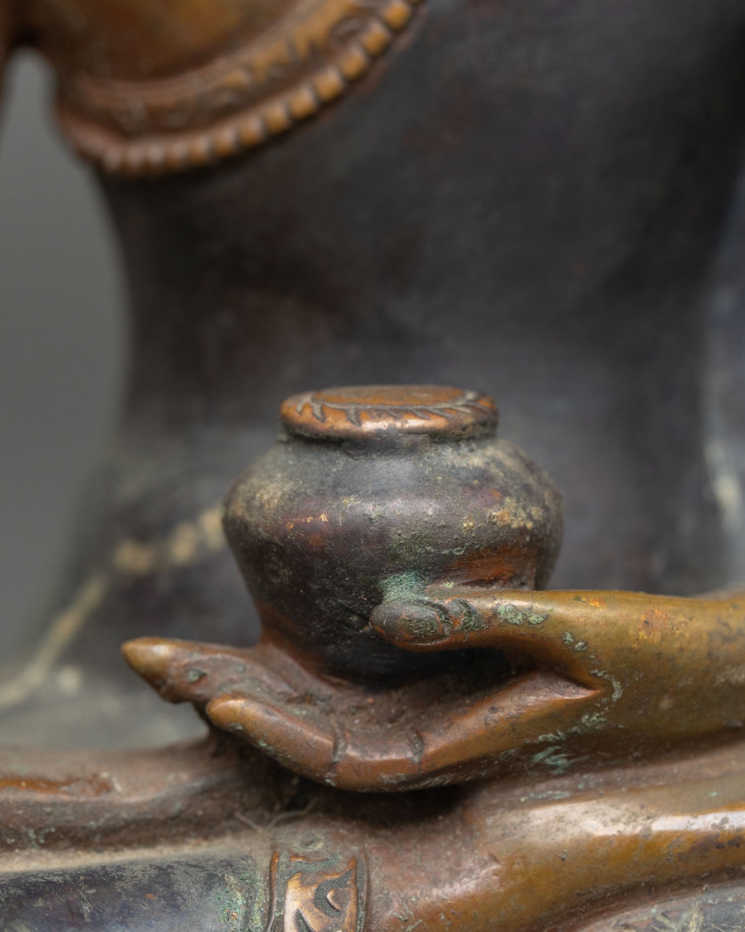Five Dhyani Buddhas Statue | Himalayan Vajrayana Spiritual Altar Set