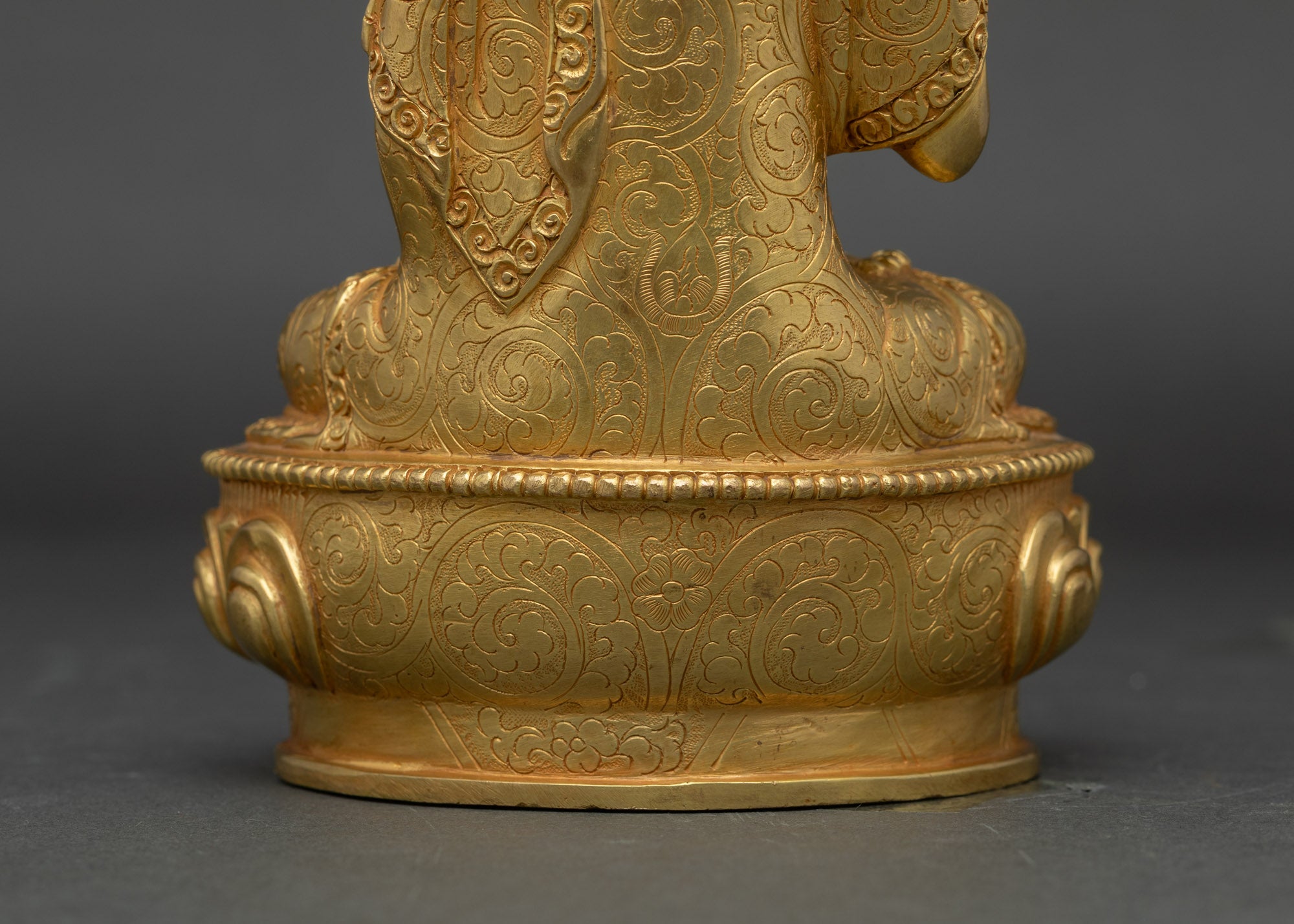 Tsongkhapa Statue Set with Two Disciples | Lost-Wax Craftsmanship