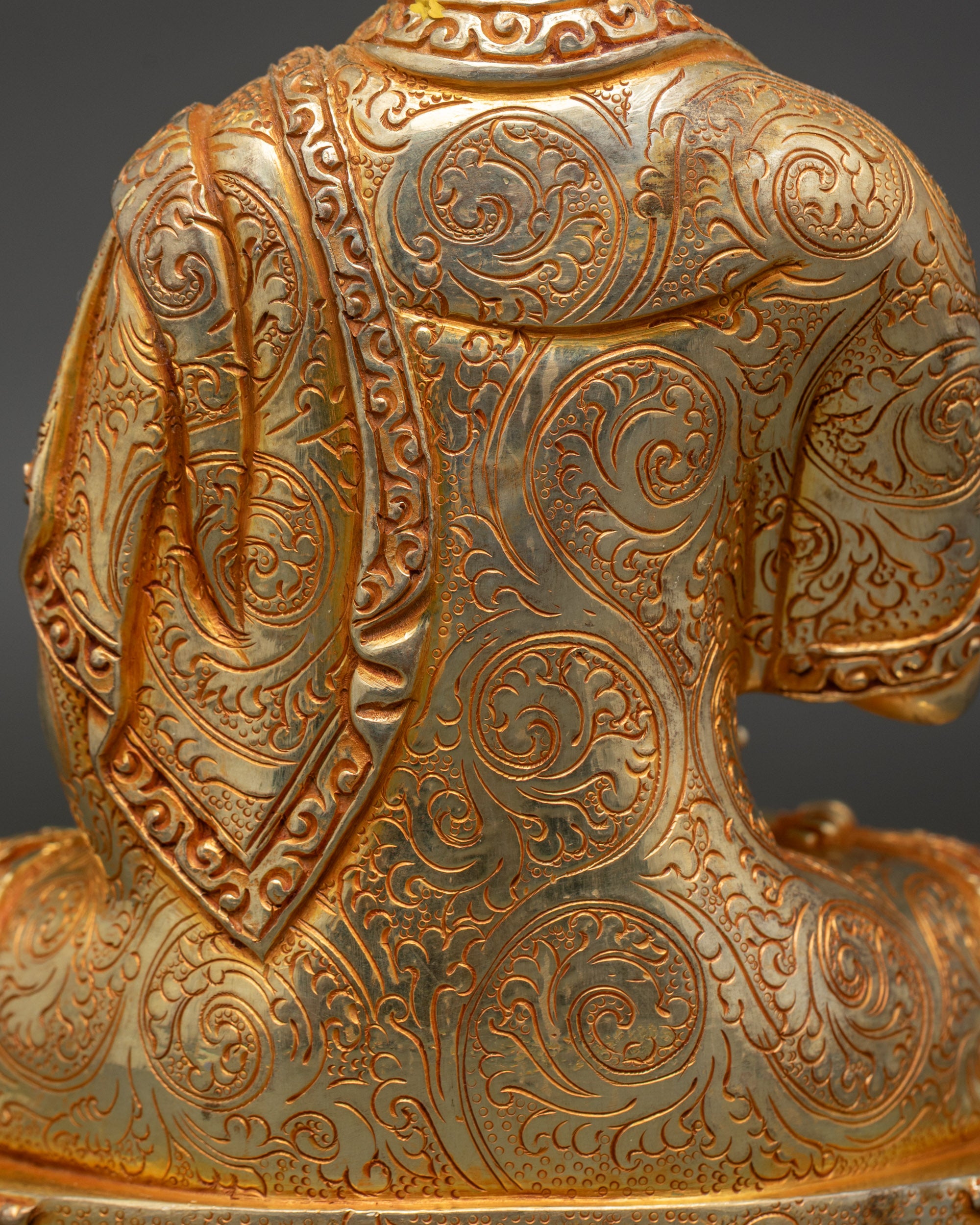 Lama Tsongkhapa Statue Set | Himalayan Sacred Artwork