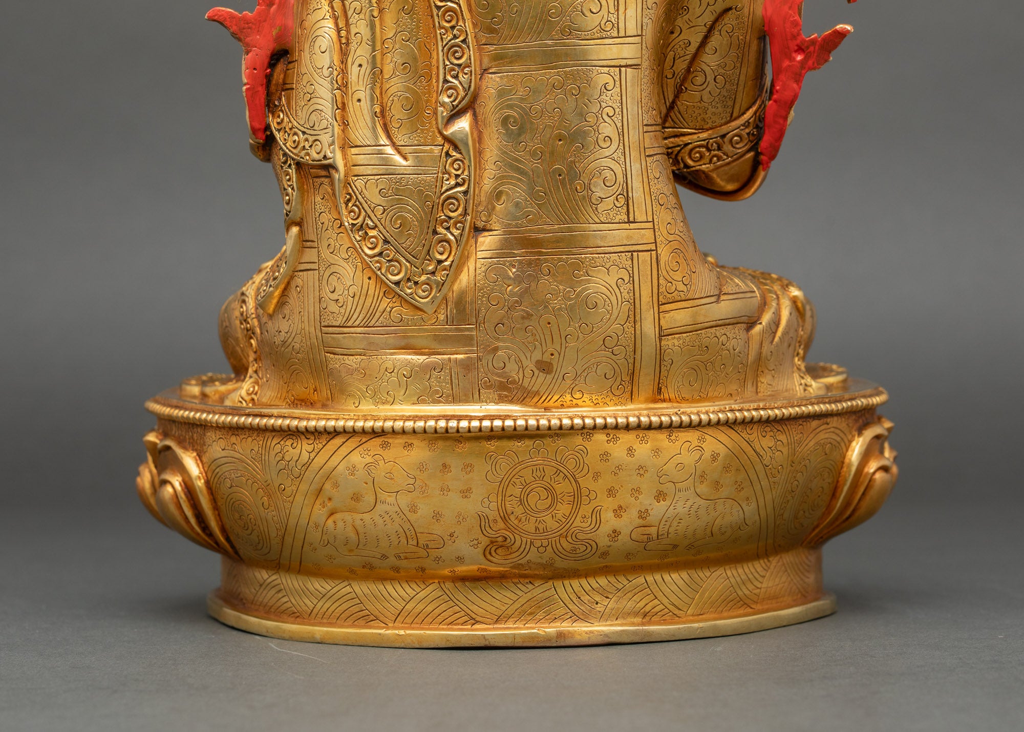 Tsong Khapa Statue Set | Handcrafted Nepalese Artwork
