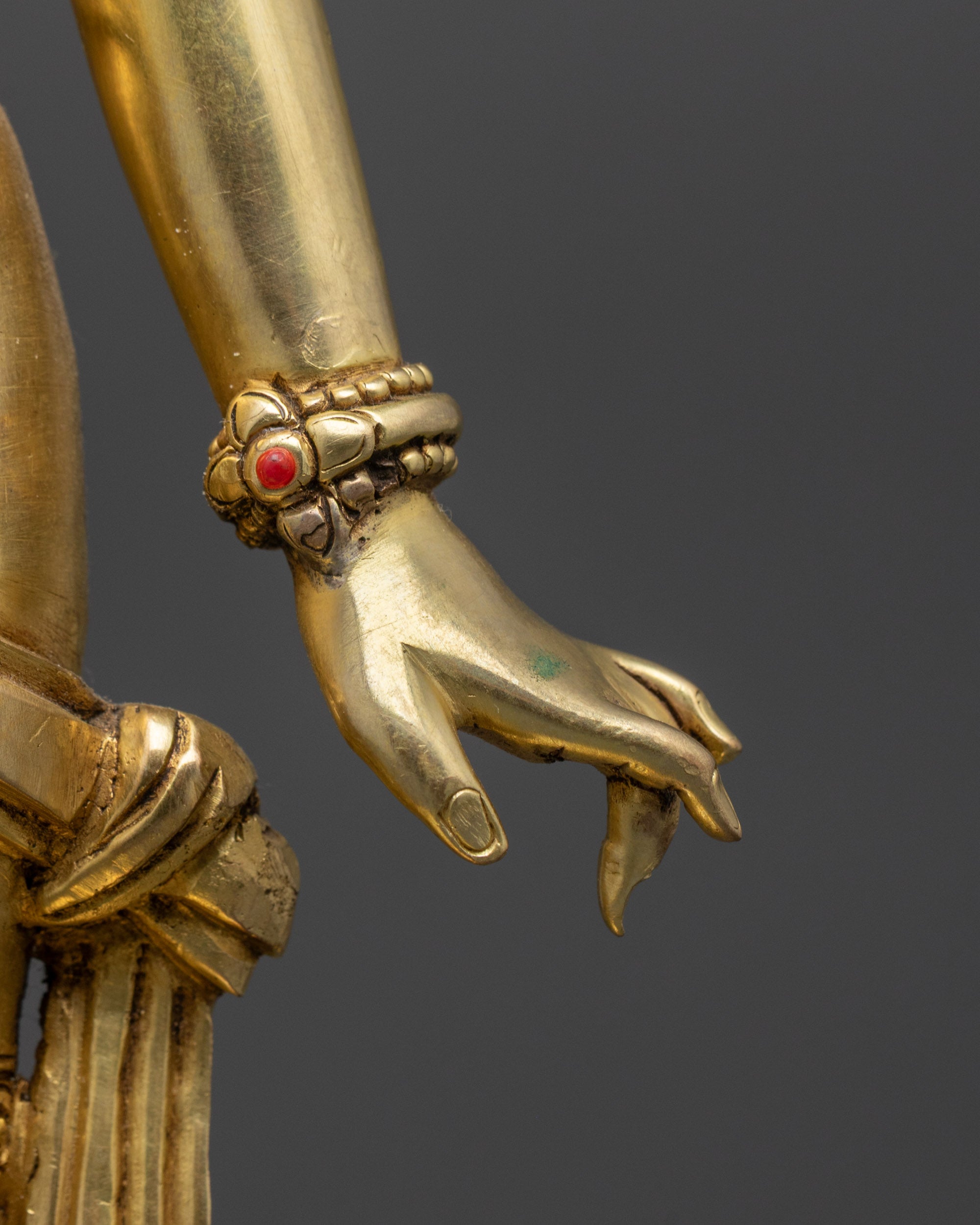 Eight Bodhisattvas Statue Collection | Traditional Nepalese Artistry