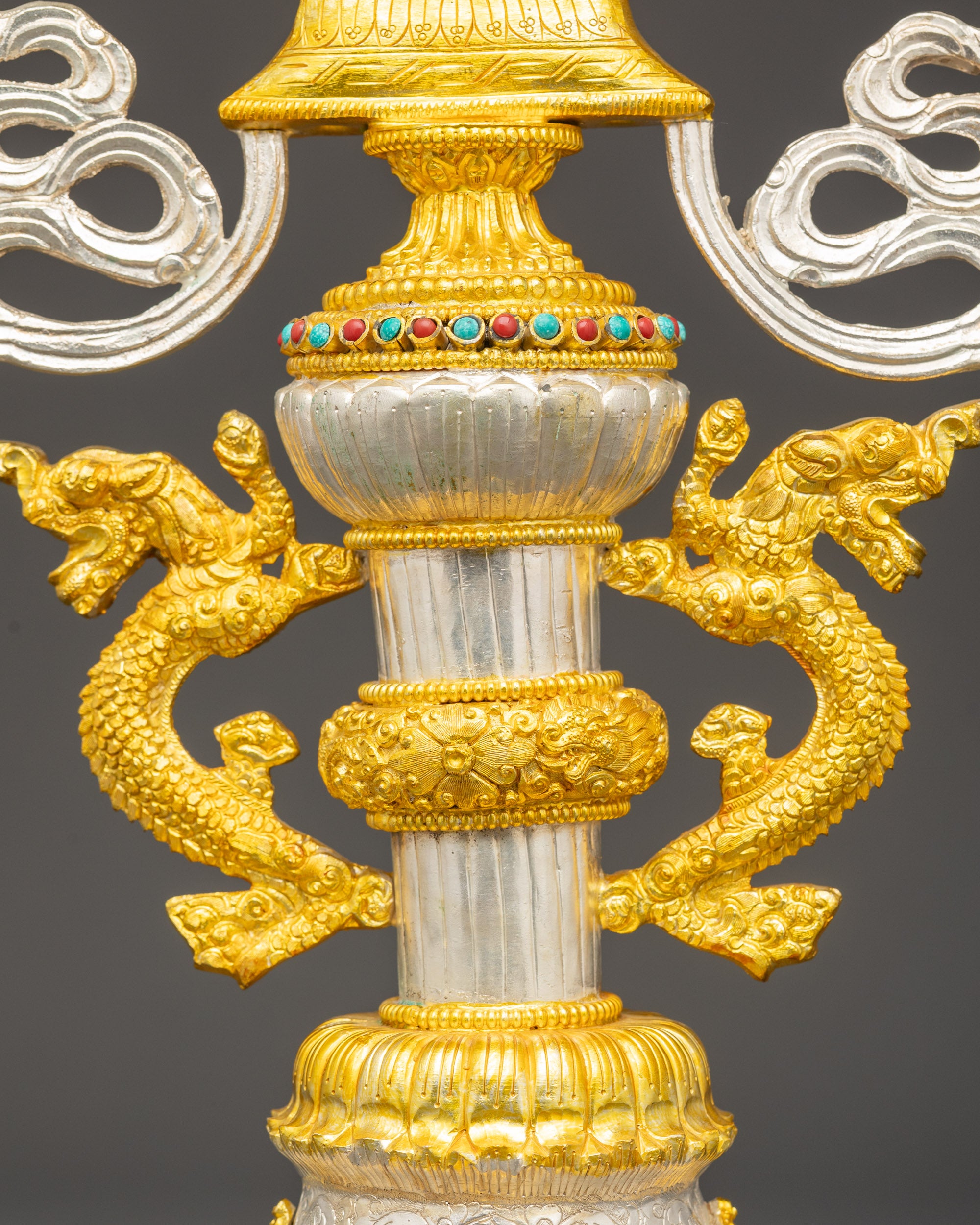 Astamangala Set for Tibetan Offering Rituals