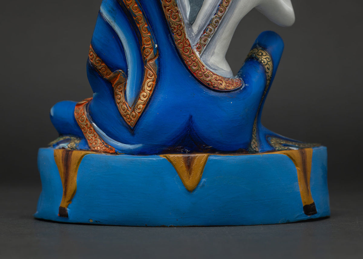 Hand-painted Marpa Statue Set | Revered Kagyu Lineage Founders