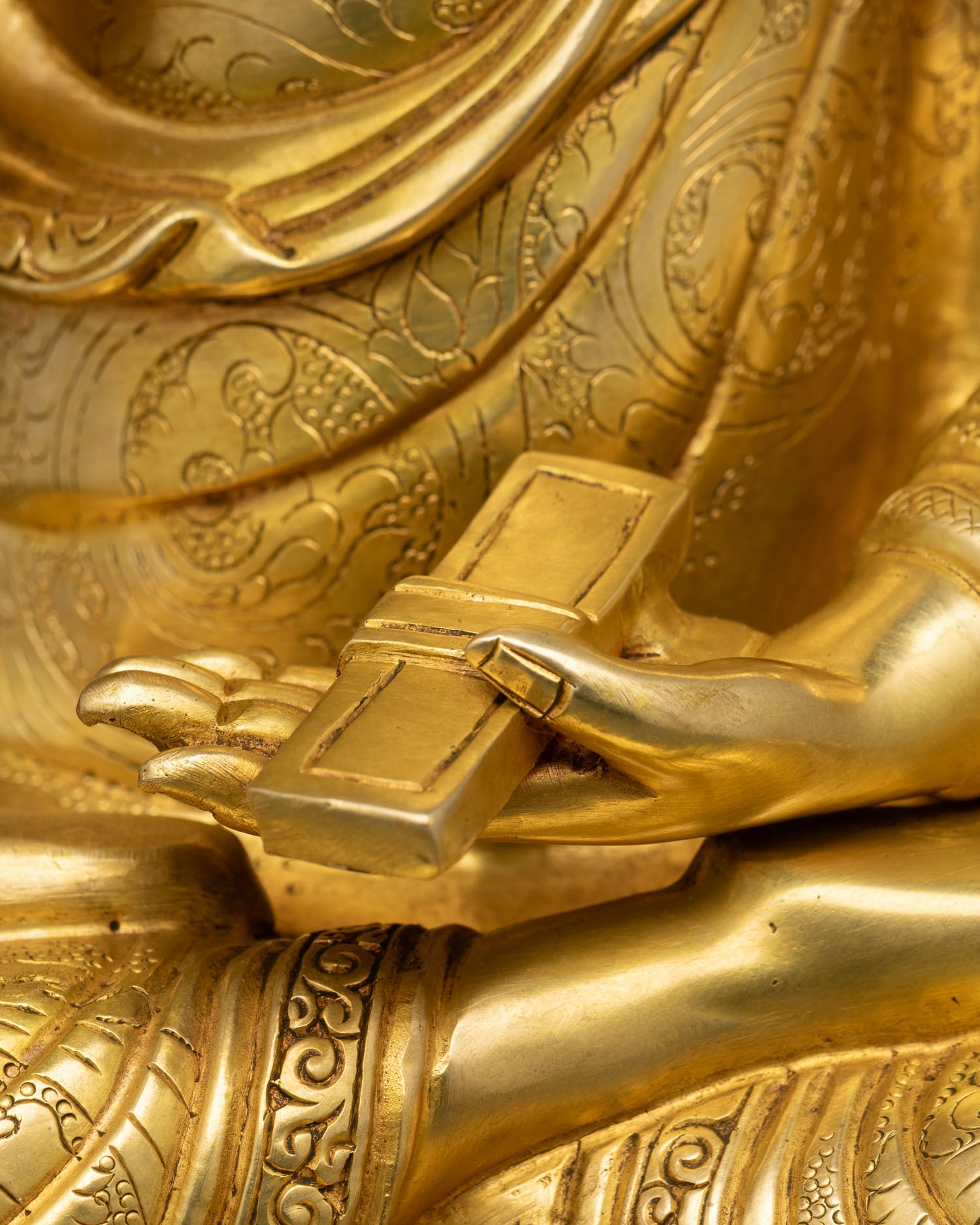 Je Tsongkhapa & Disciples Statue Set | Handcrafted Buddhist Art