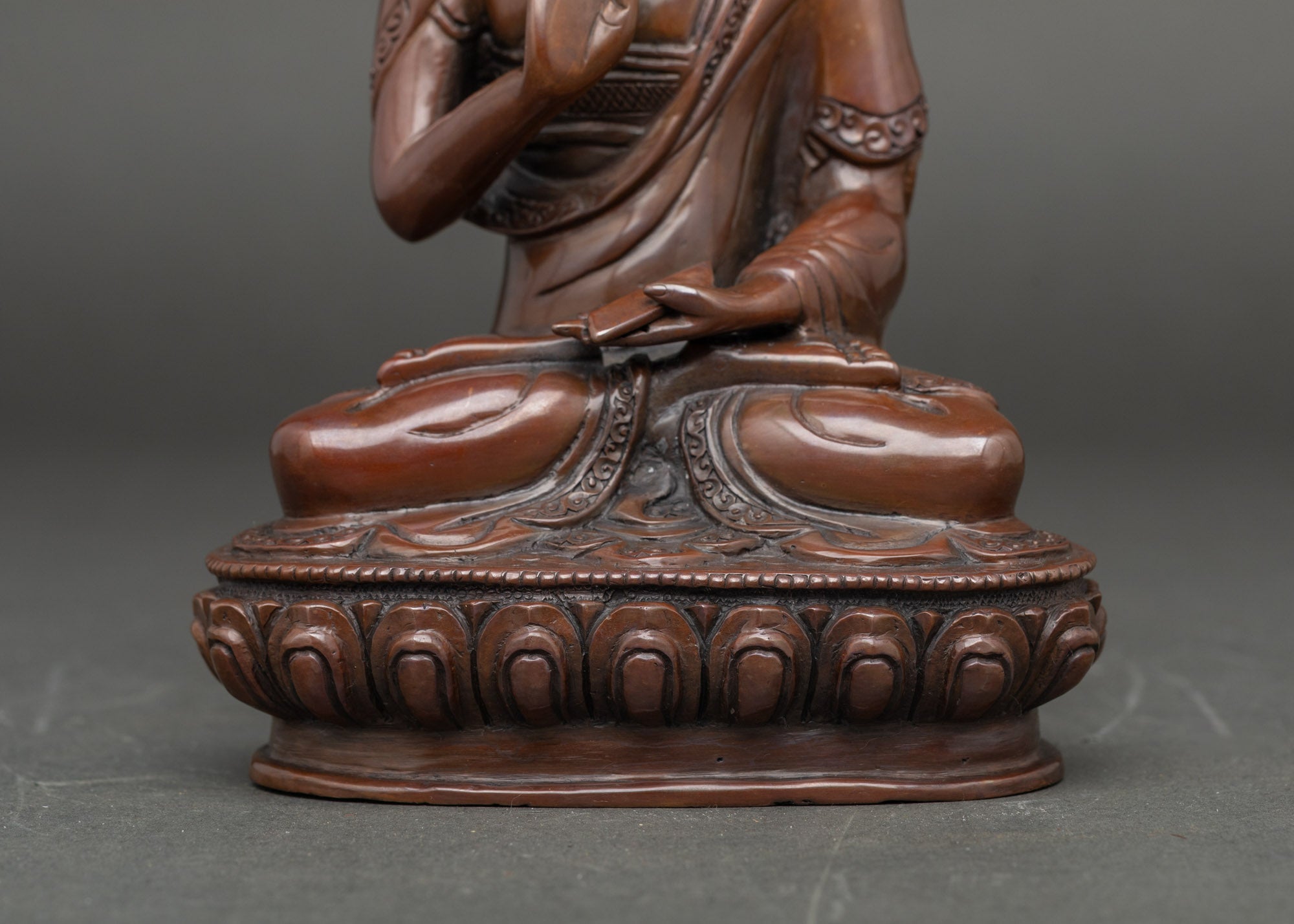 Je Tsongkhapa Statue Set | Himalayan Handcrafted Buddhist Art