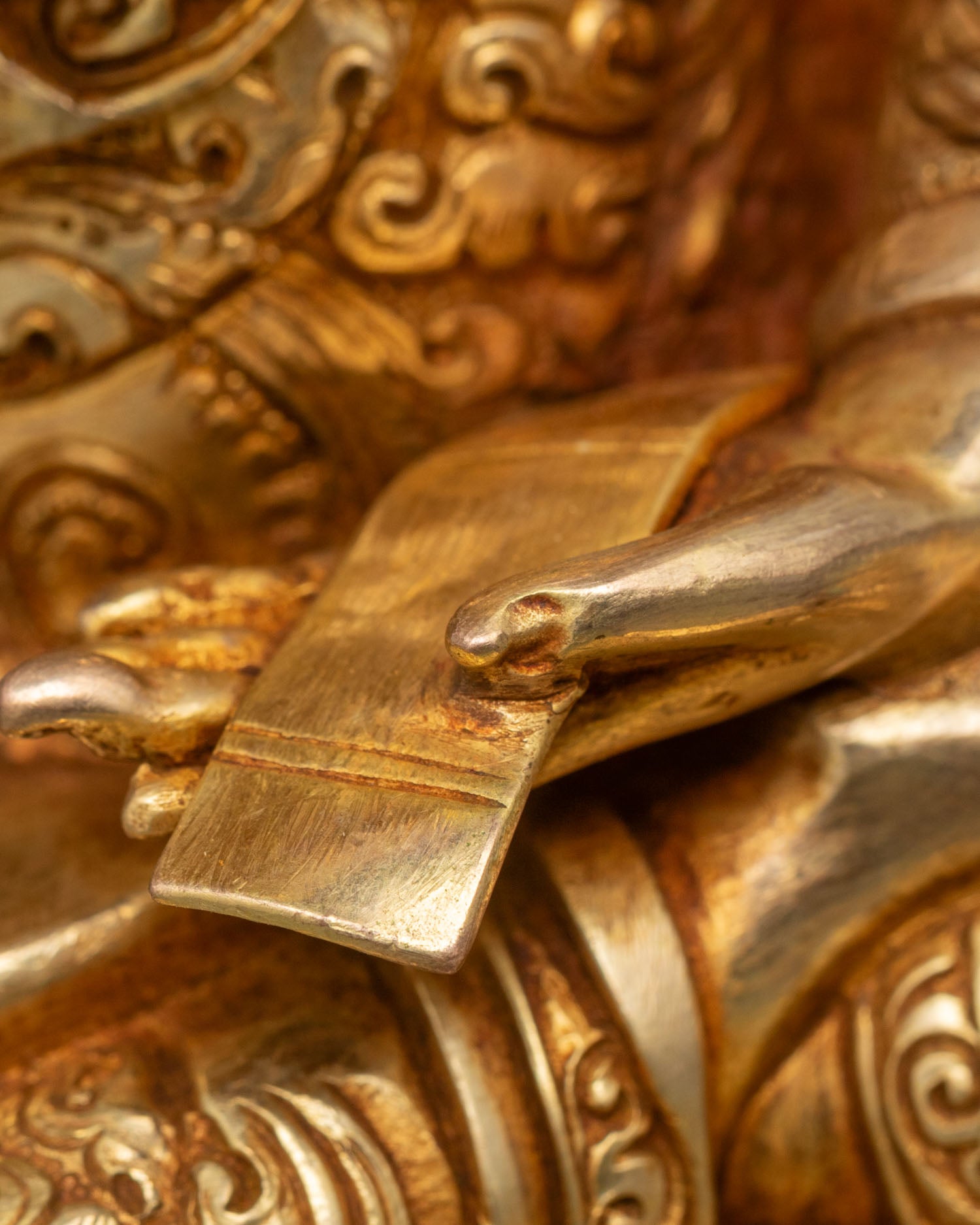 Tsongkhapa and Two Disciples Set – Luminous Wisdom Handmade Statue