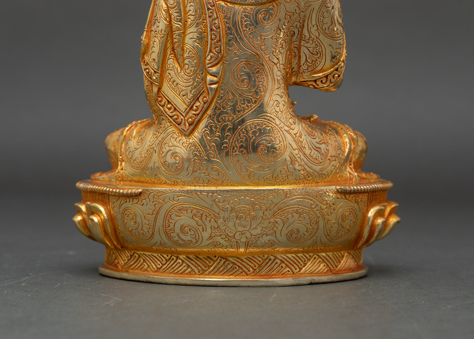Lama Tsongkhapa Statue Set | Himalayan Sacred Artwork