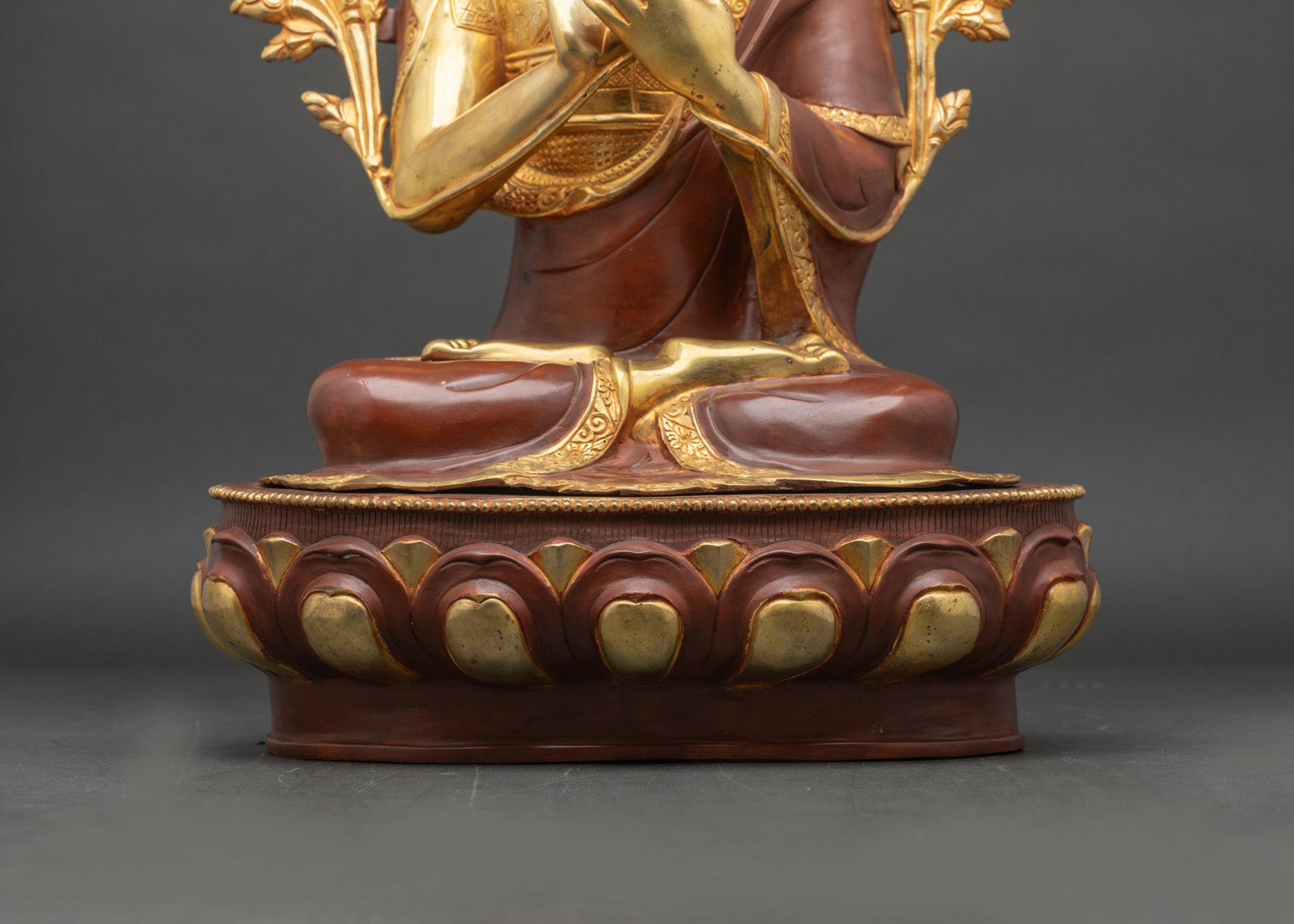 Je Tsongkhapa Statue Set | Gelug Founder Buddhist Figure