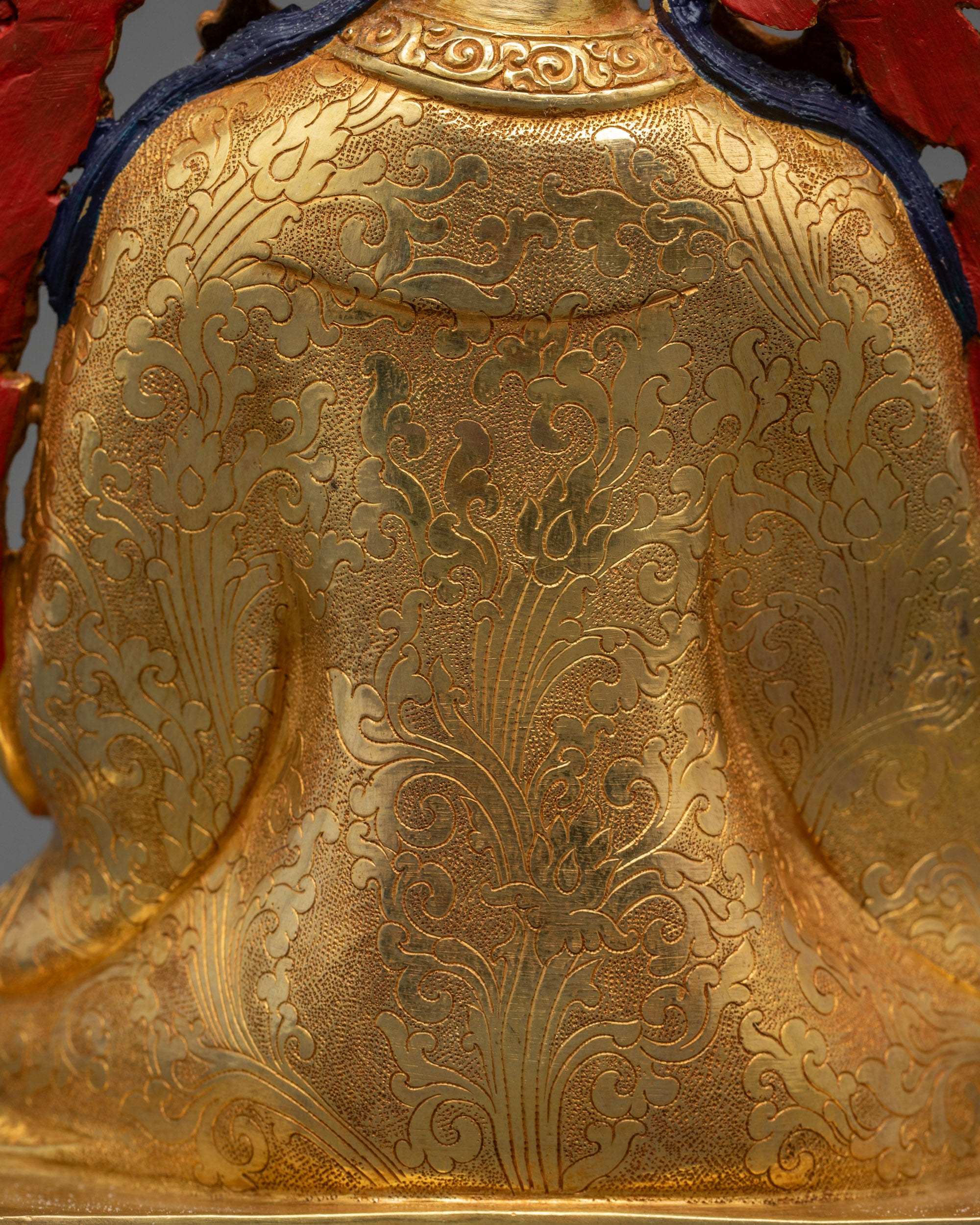 24K Gold-Gilded Tsokye Dorje Set | Traditional Lost-Wax Casted Statues