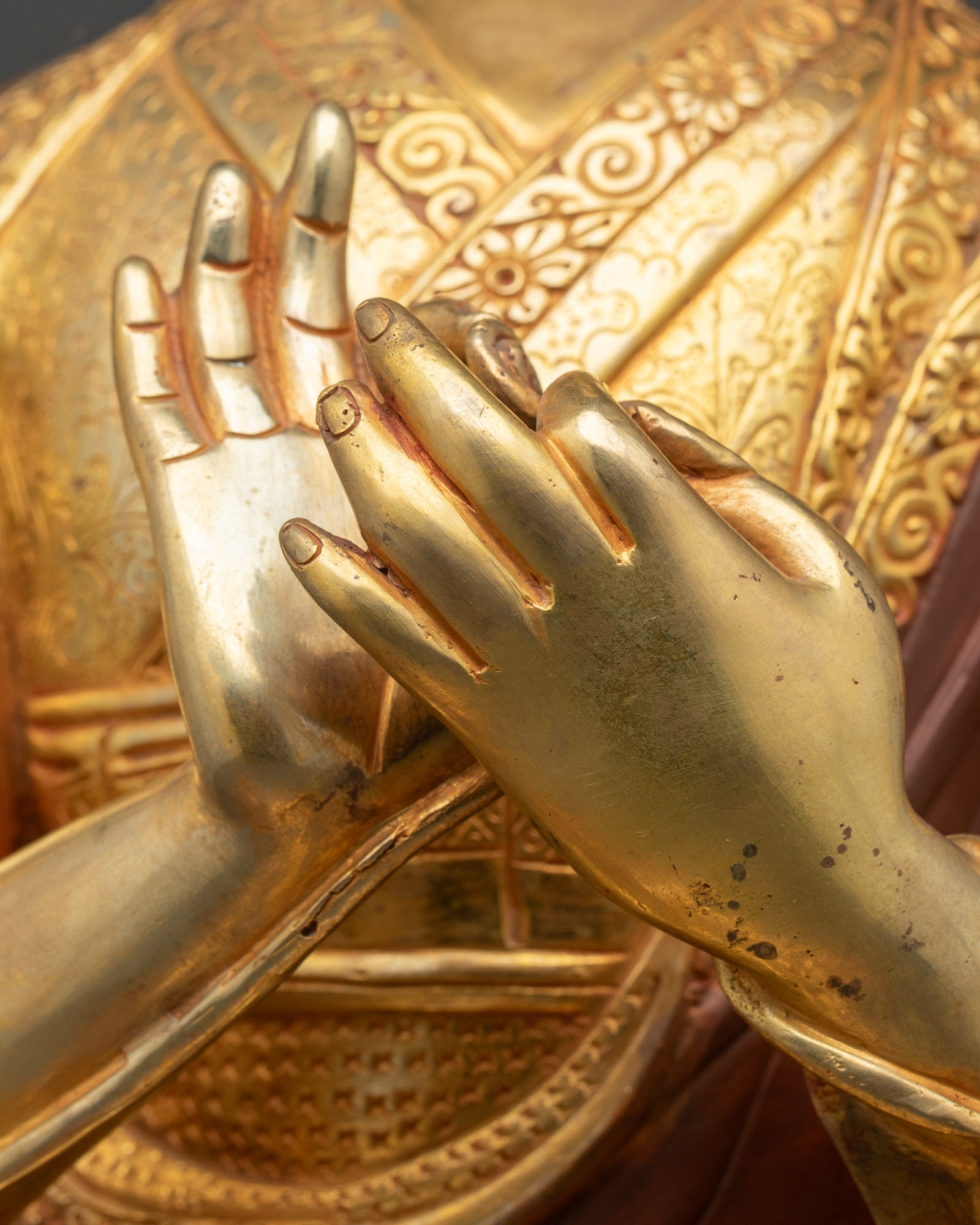 Je Tsongkhapa Statue Set | Gelug Founder Buddhist Figure
