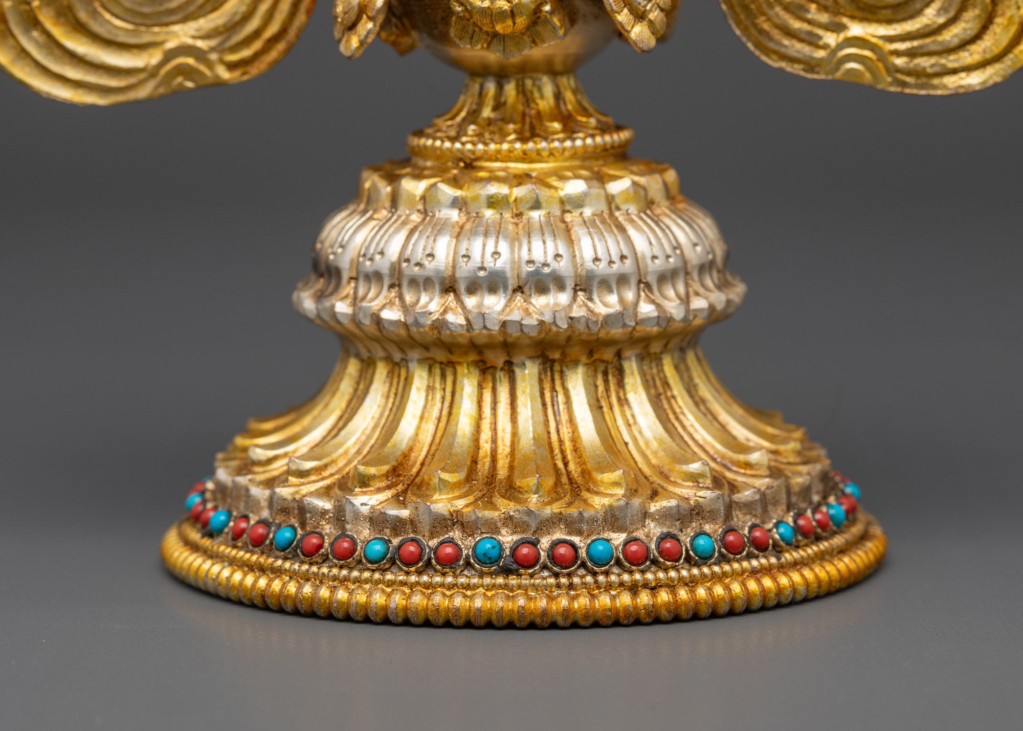 Ashtamangala Set | Sacred Eight Auspicious Symbols for Buddhist Altars