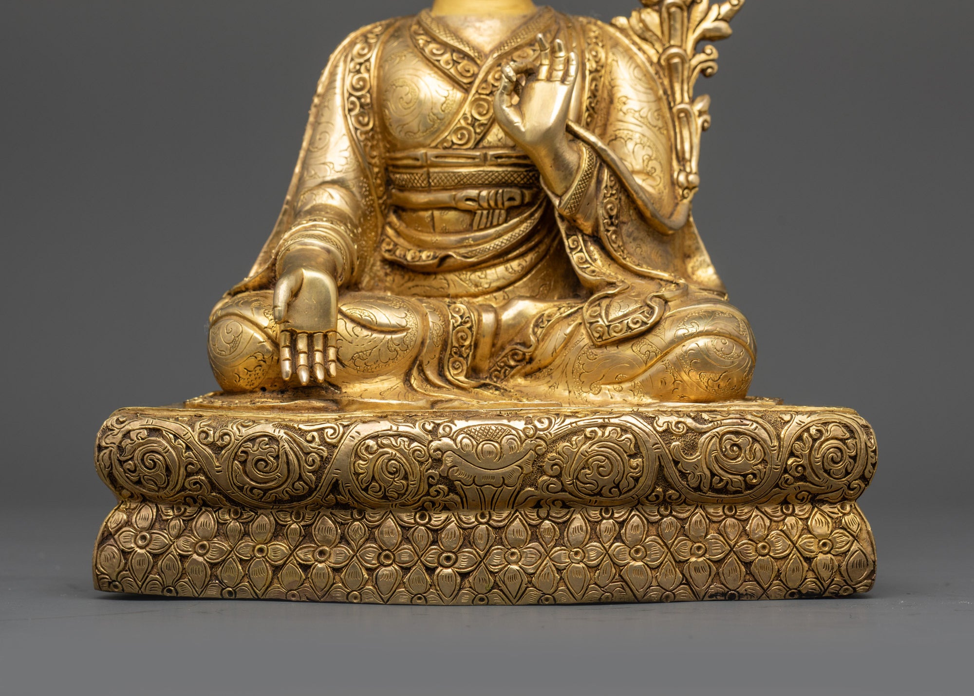 Five Shakya Masters Statue Set | Handcrafted Buddhist Deities from Nepal