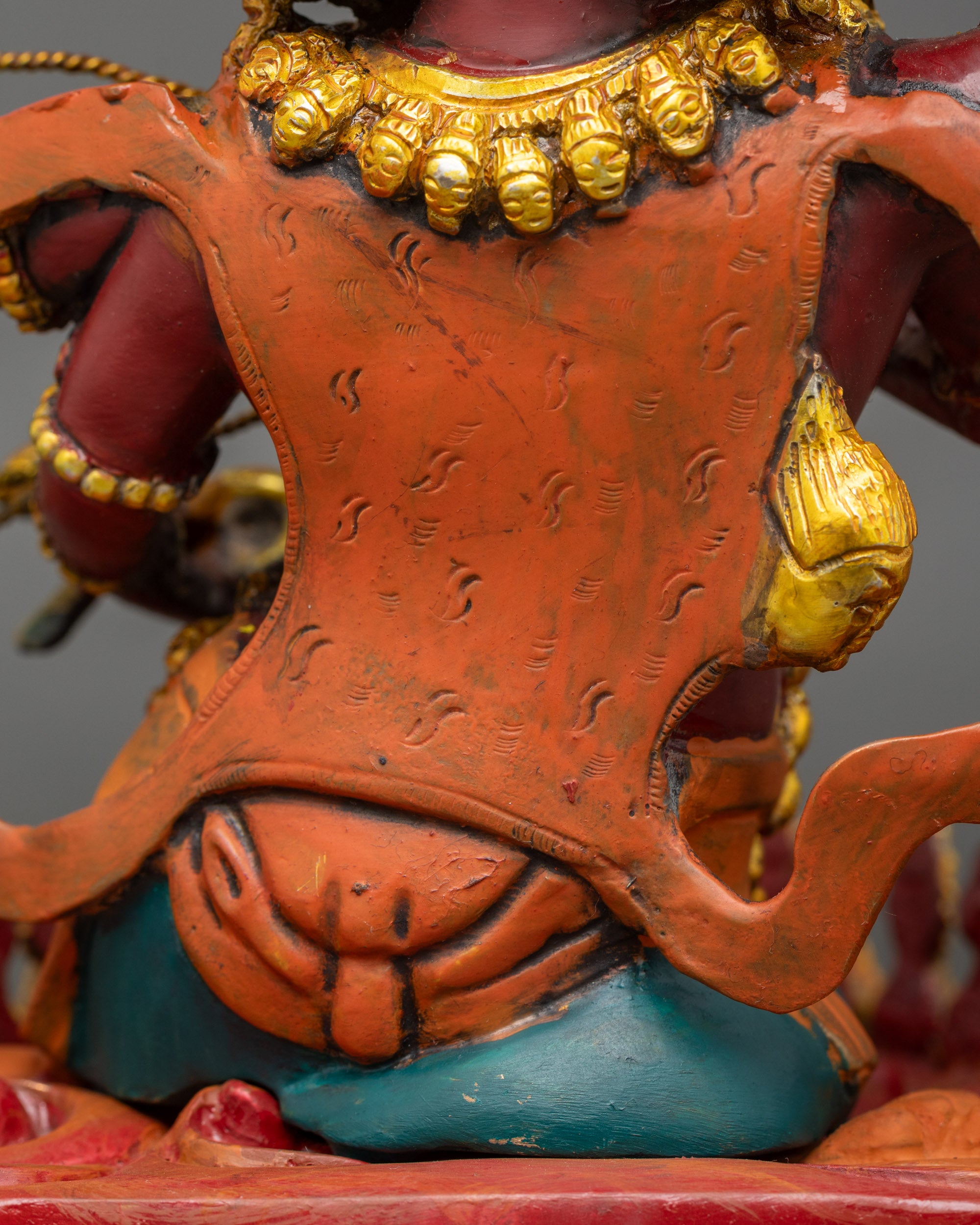 Powerful Vajrayana Buddhist Statue Set for Protection