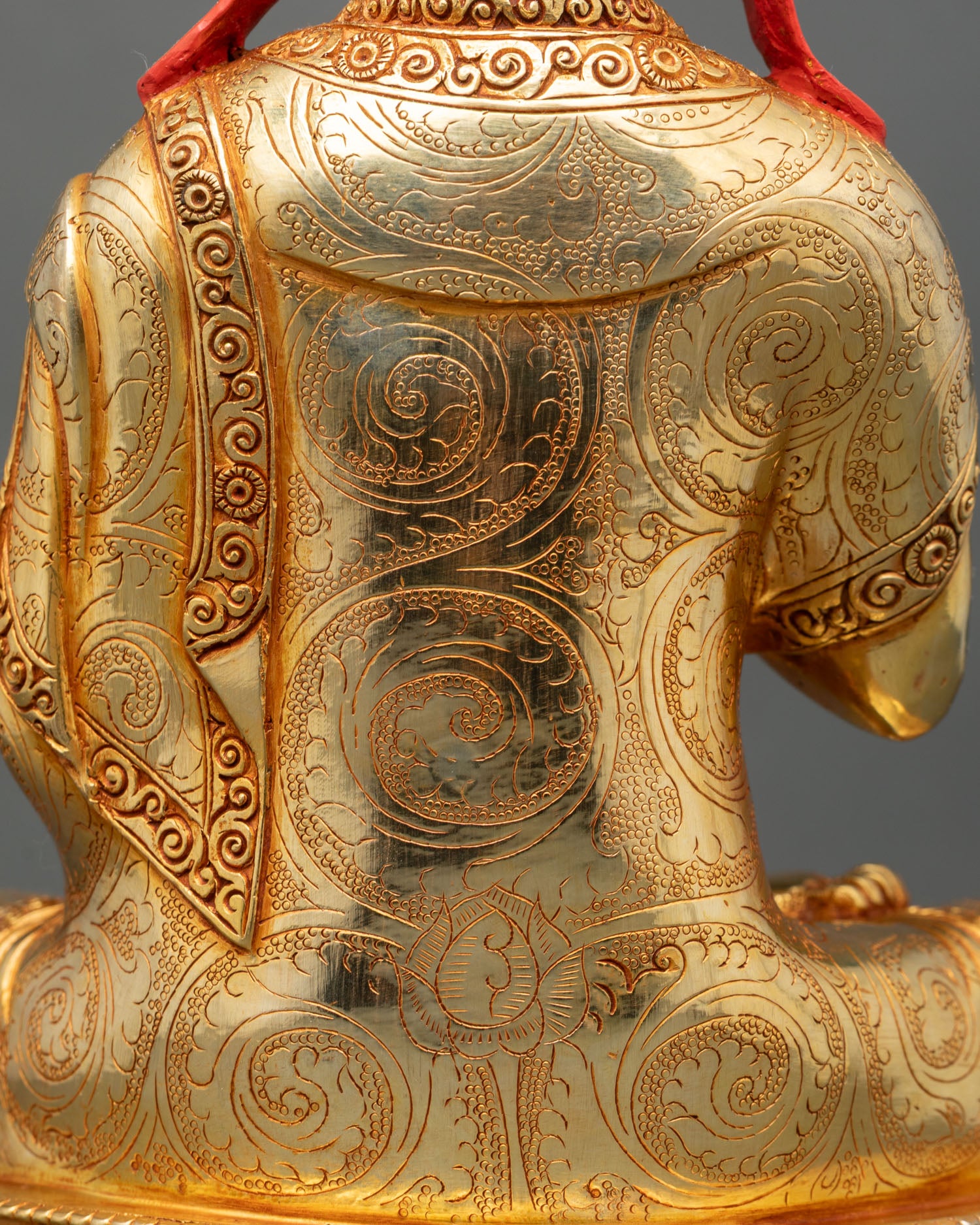 Je Tsongkhapa with Two Disciples Sculpture | Handmade in Nepal