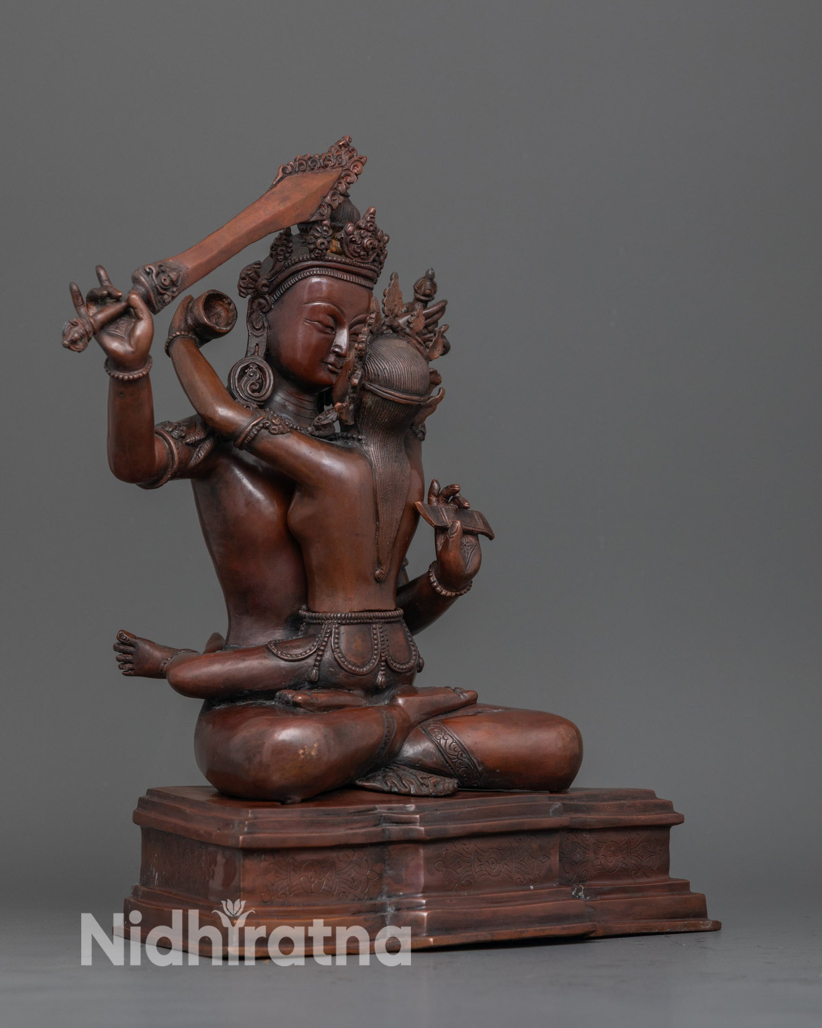 Manjushri and His Consort: Wisdom and Compassion in Buddhist Tradition