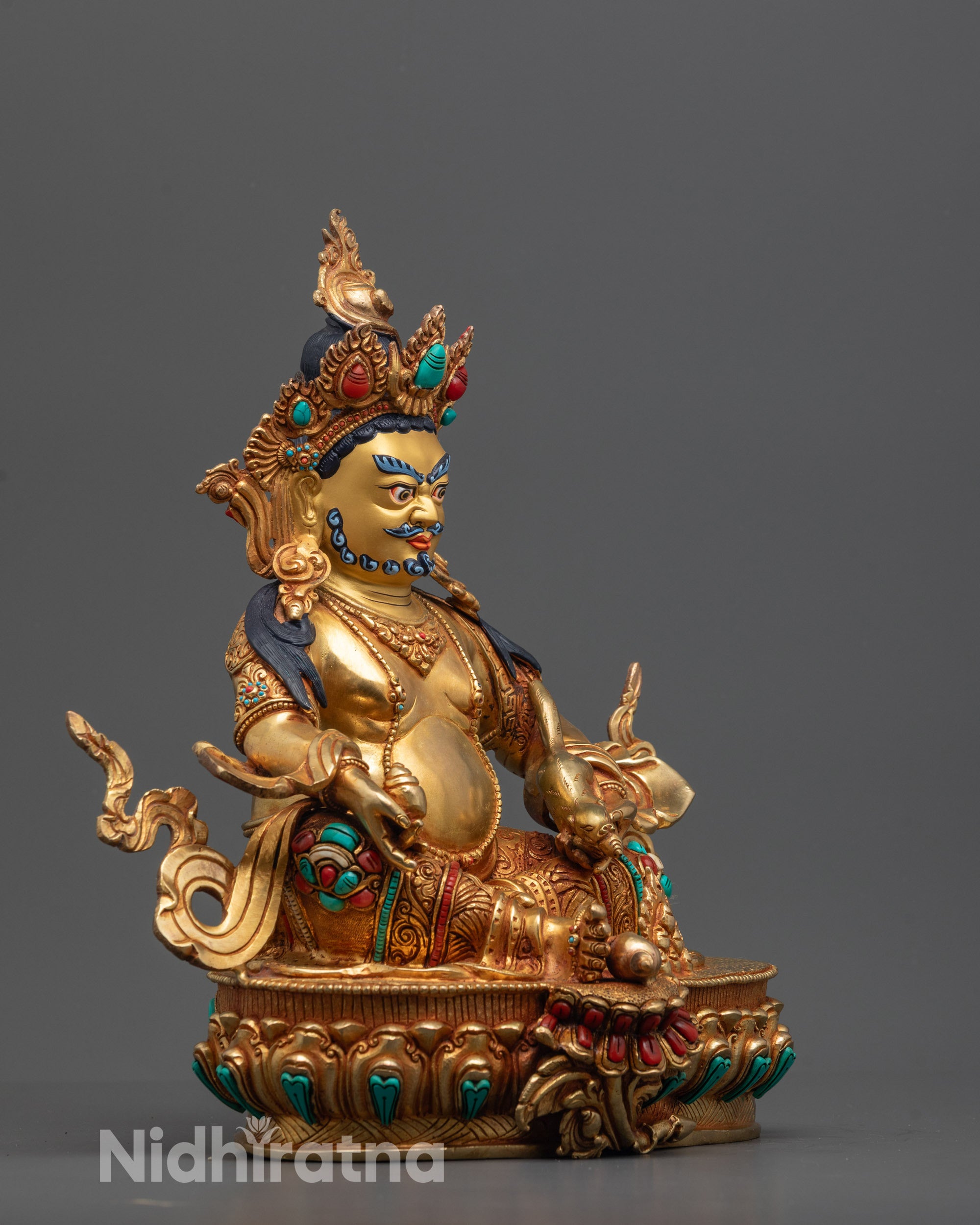 Nepalese Dzambhala Statue | Attract Wealth, Abundance & Prosperity