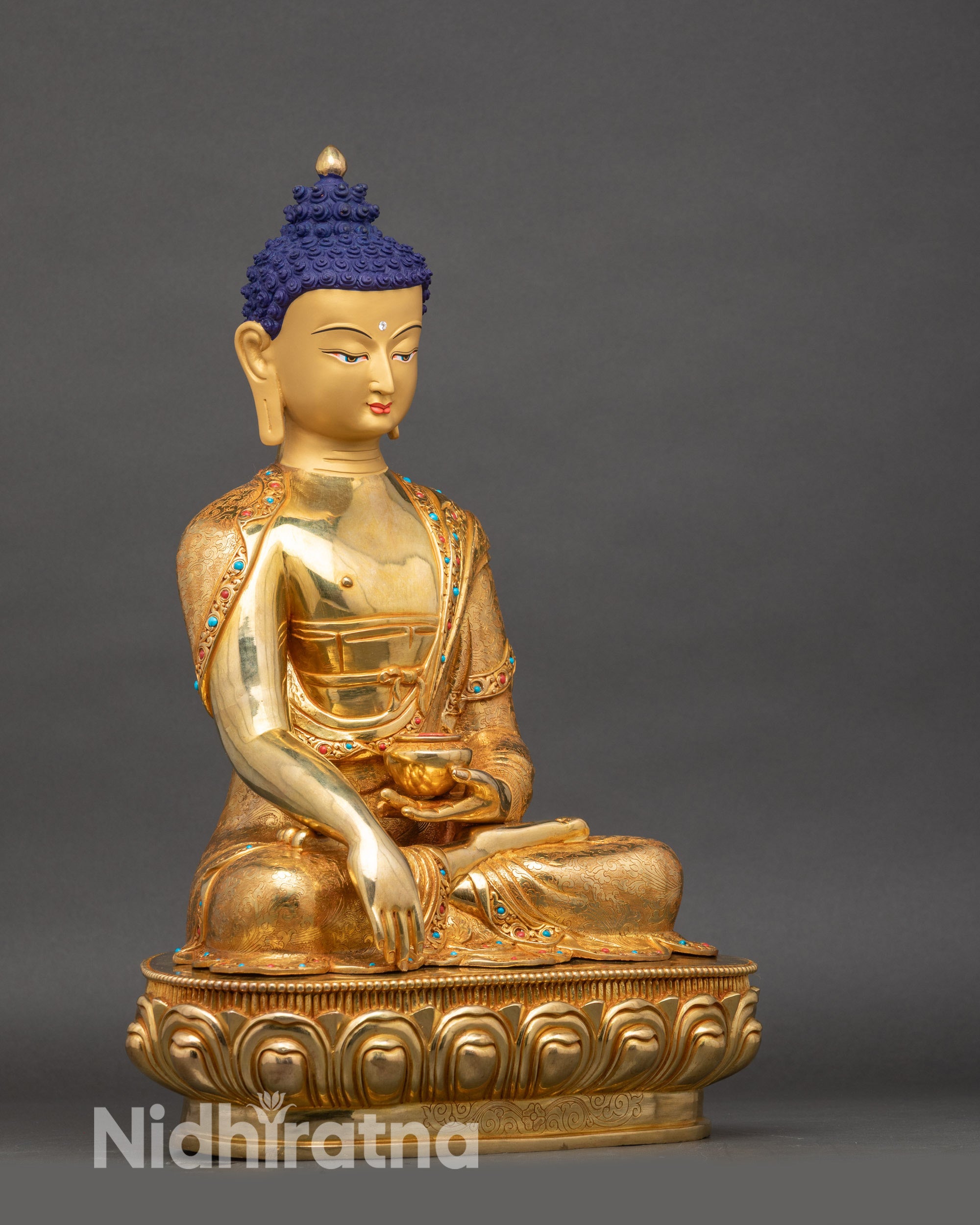 Enlightened Buddha Statue | Handcrafted Nepalese Meditation Figure