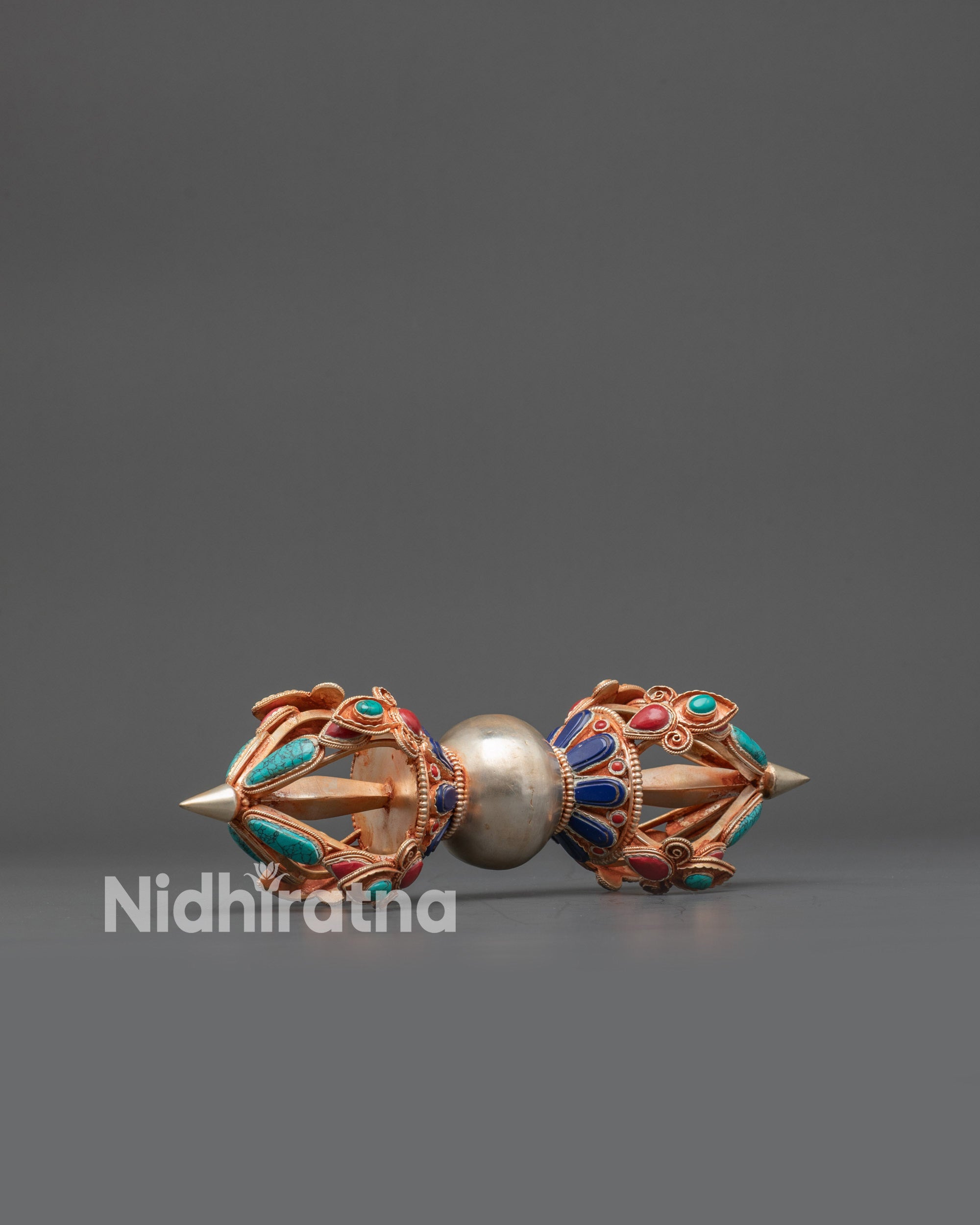 Traditional Tibetan Vajra | Ceremonial Ritual Object for Meditation