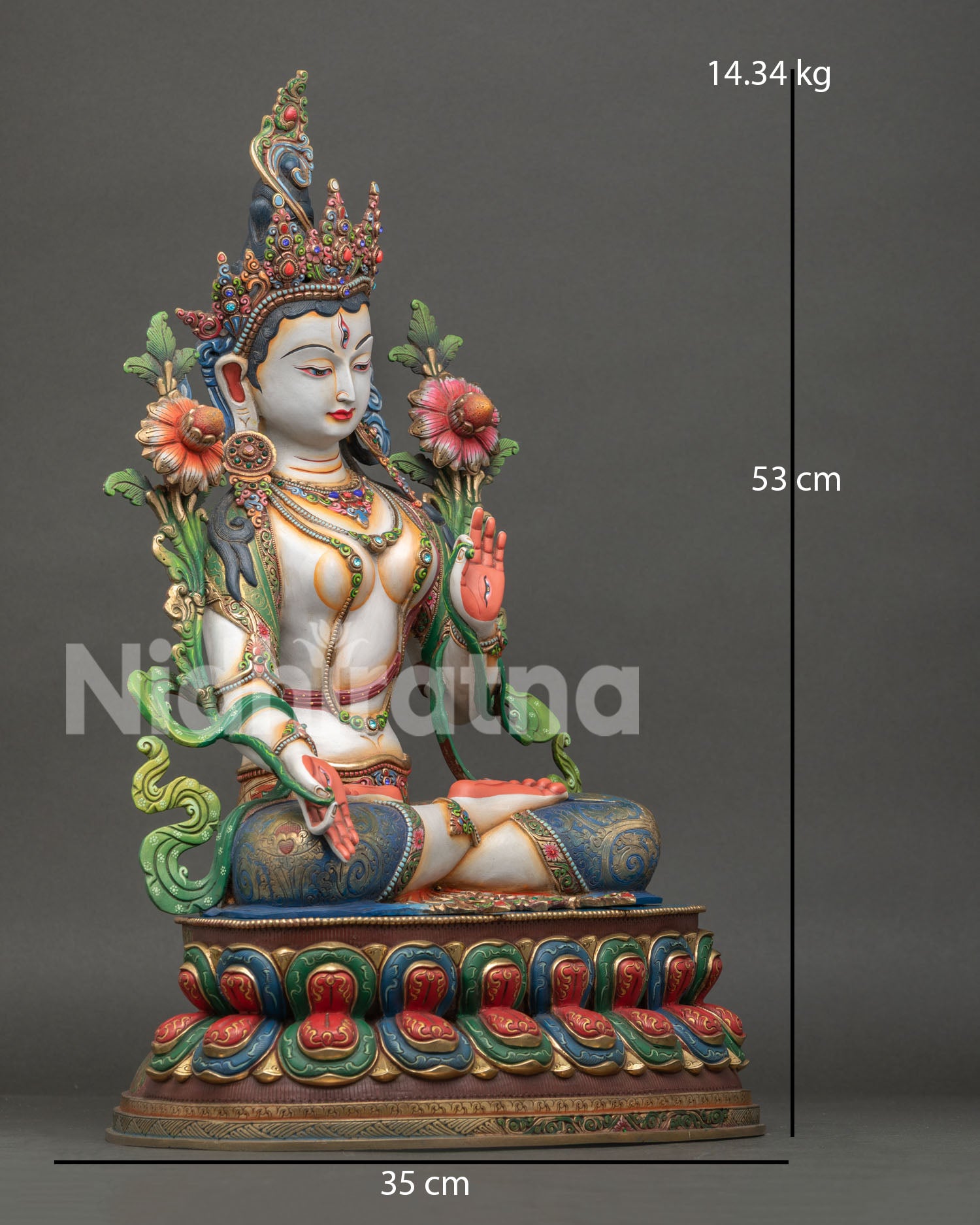 White Tara Statue