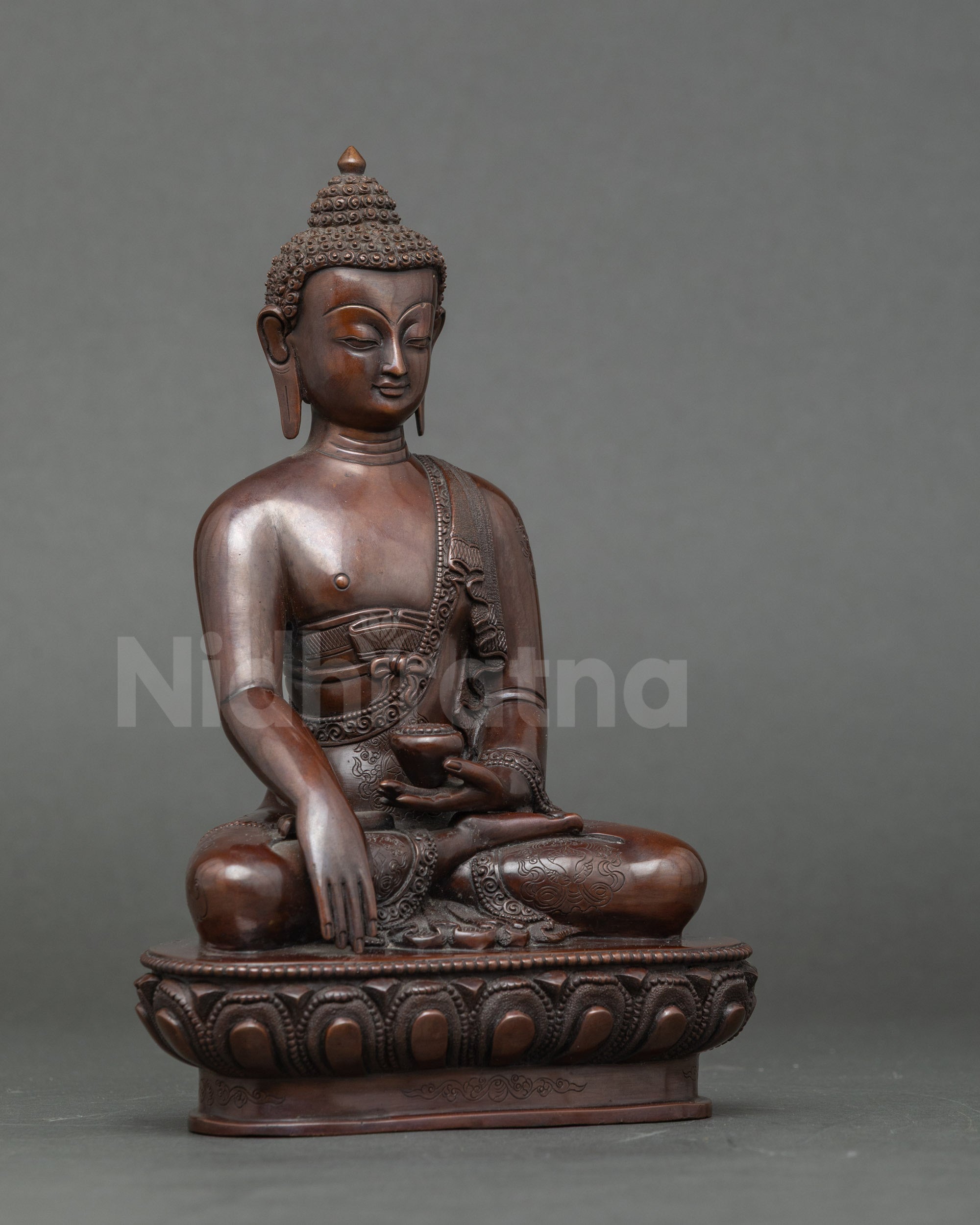Shakyamuni Buddha Statue | Handmade Nepalese Meditation Art