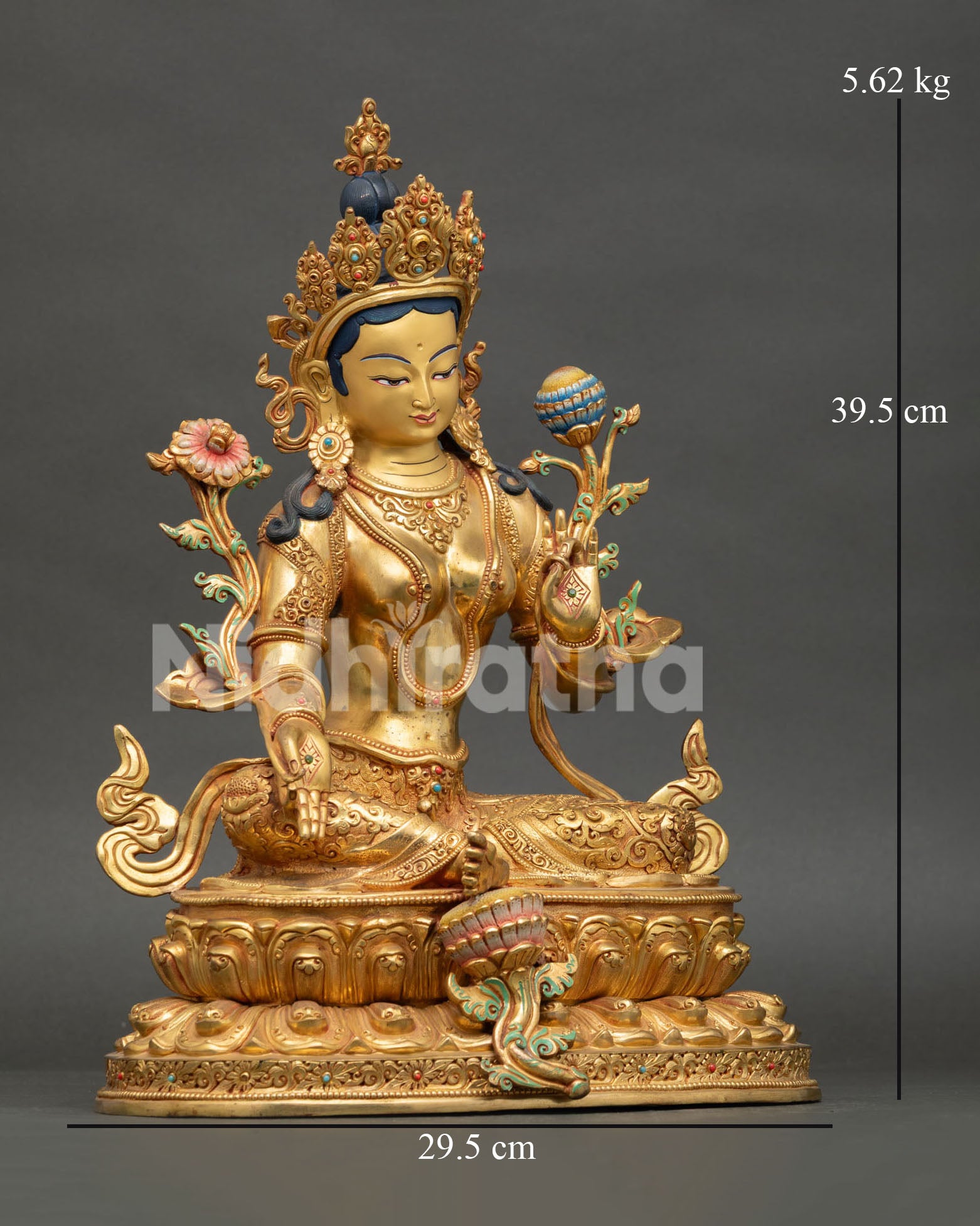 Green Tara Statue