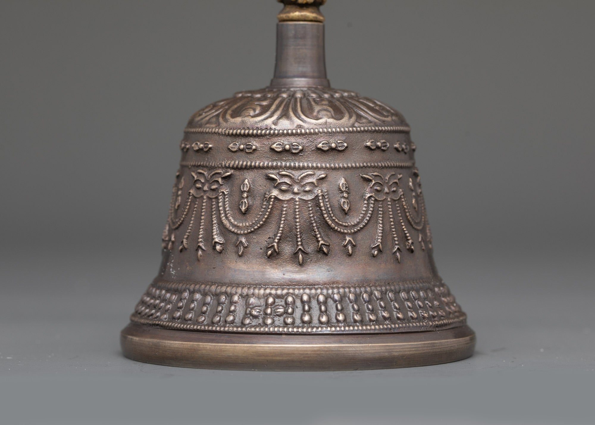 Tibetan Bell and Vajra Set | Handcrafted Ritual Tools for Meditation