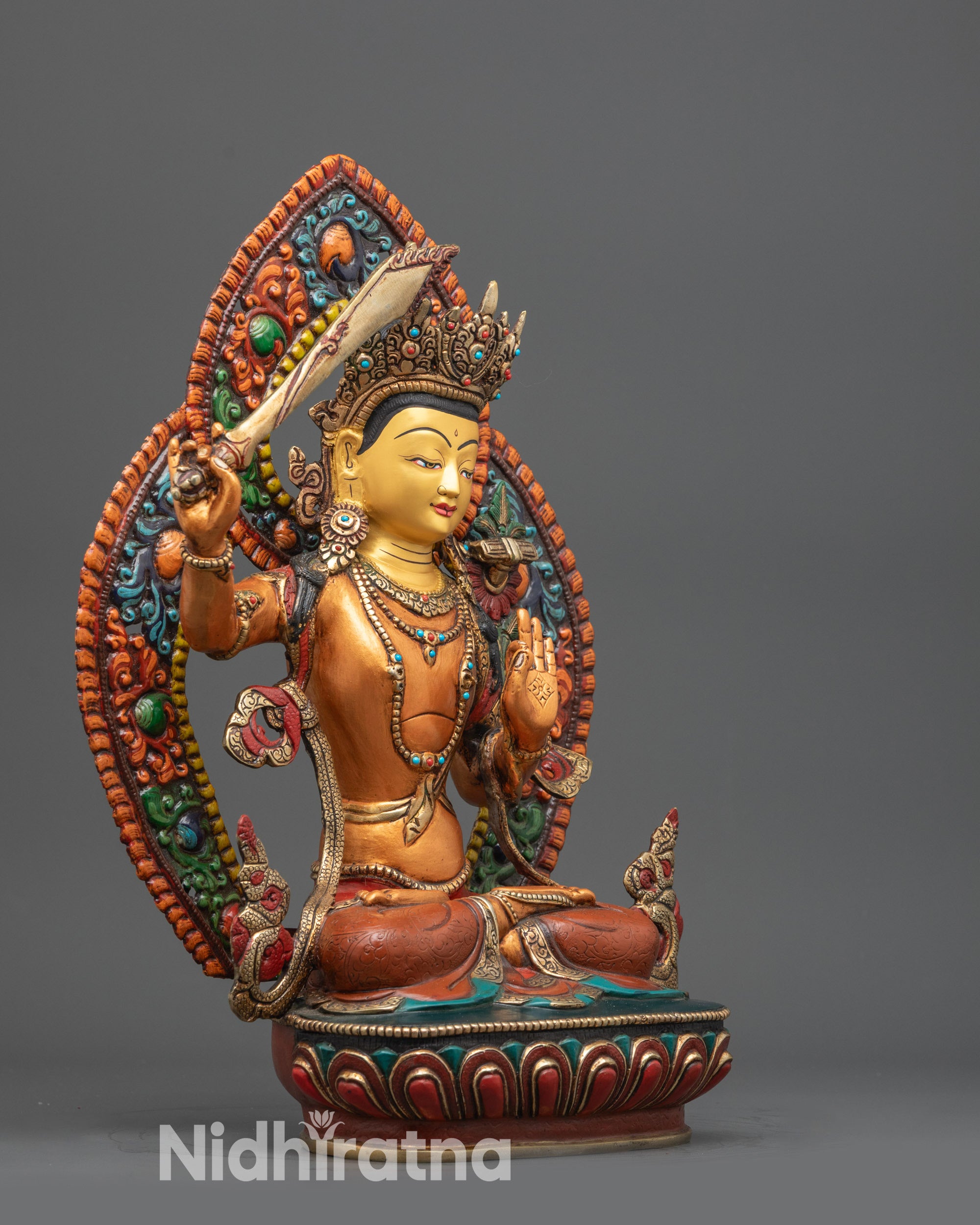 Manjushri Statue