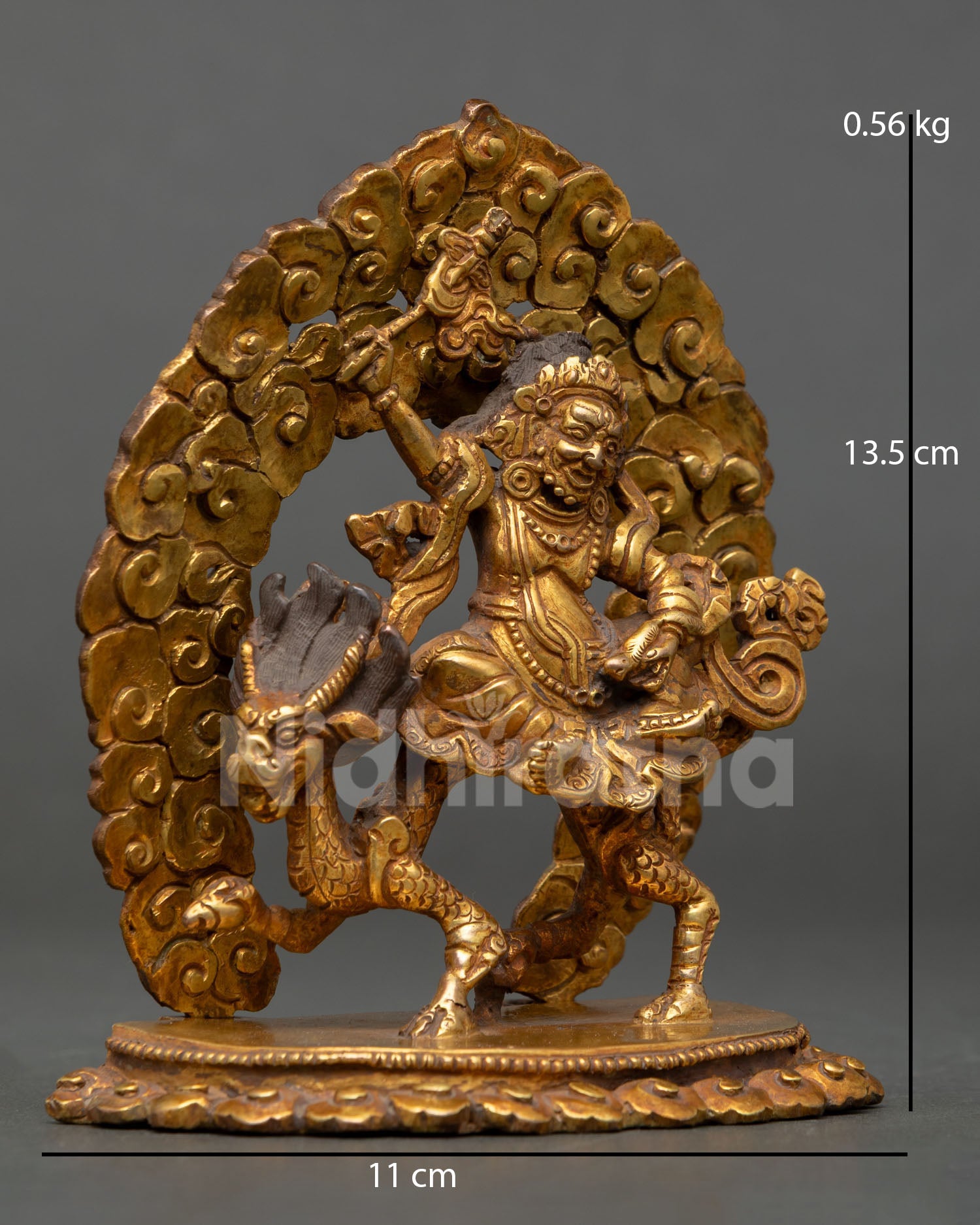 White Dzambhala Statue
