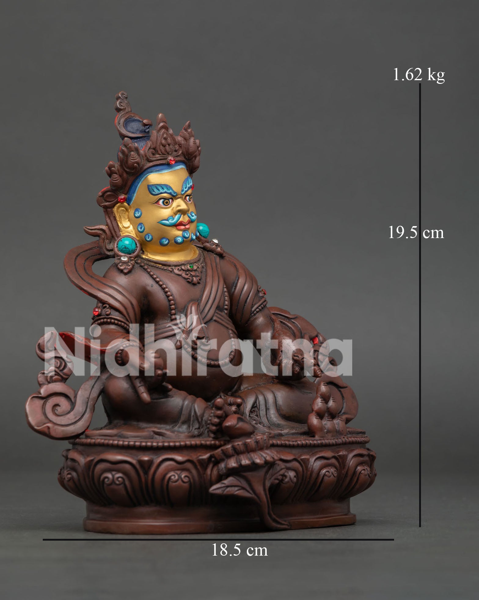 Dzambhala Statue | Tibetan Buddhist Wealth Deity