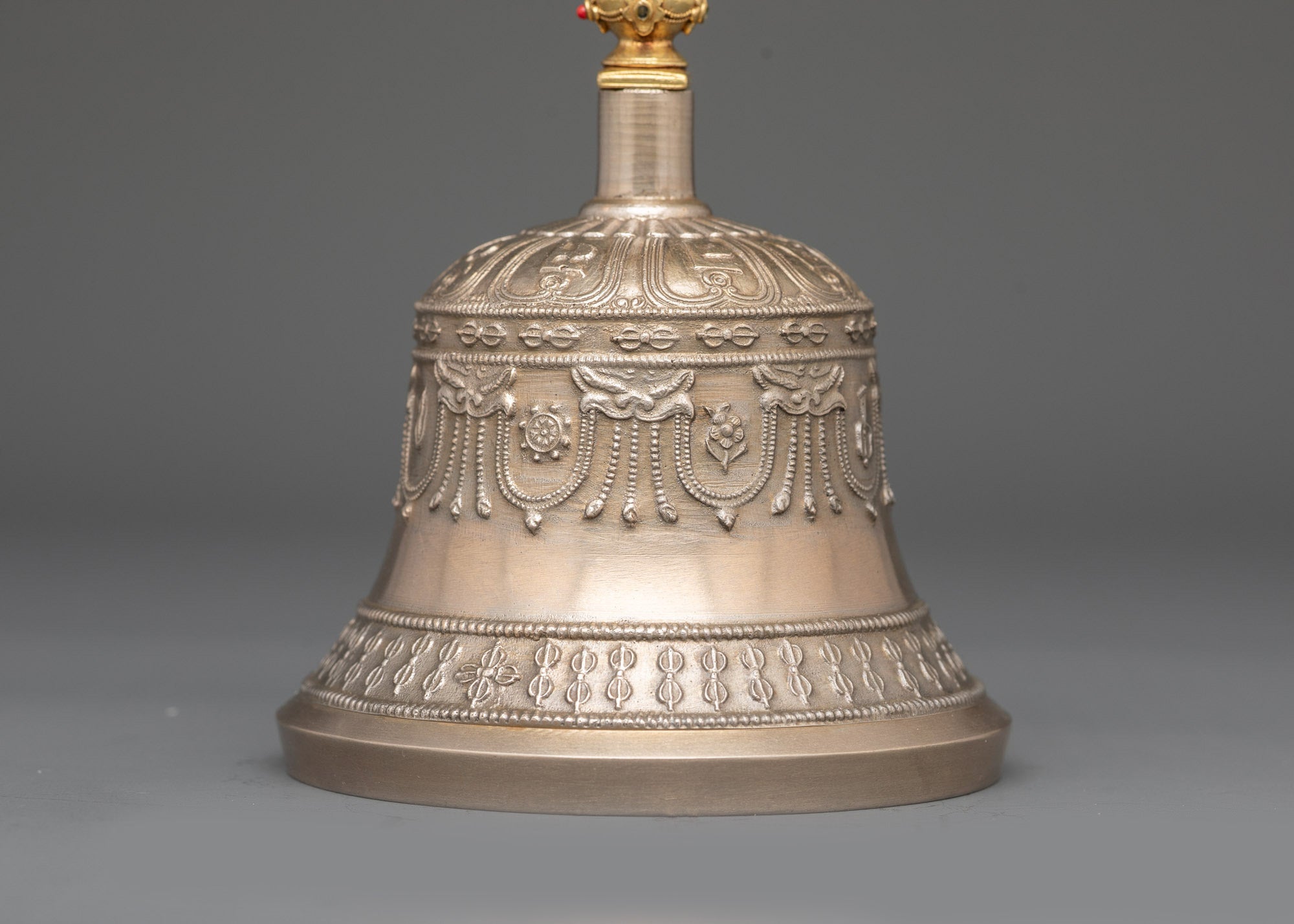 Bronze Bell & Vajra Set | Authentic Buddhist Ritual Instruments